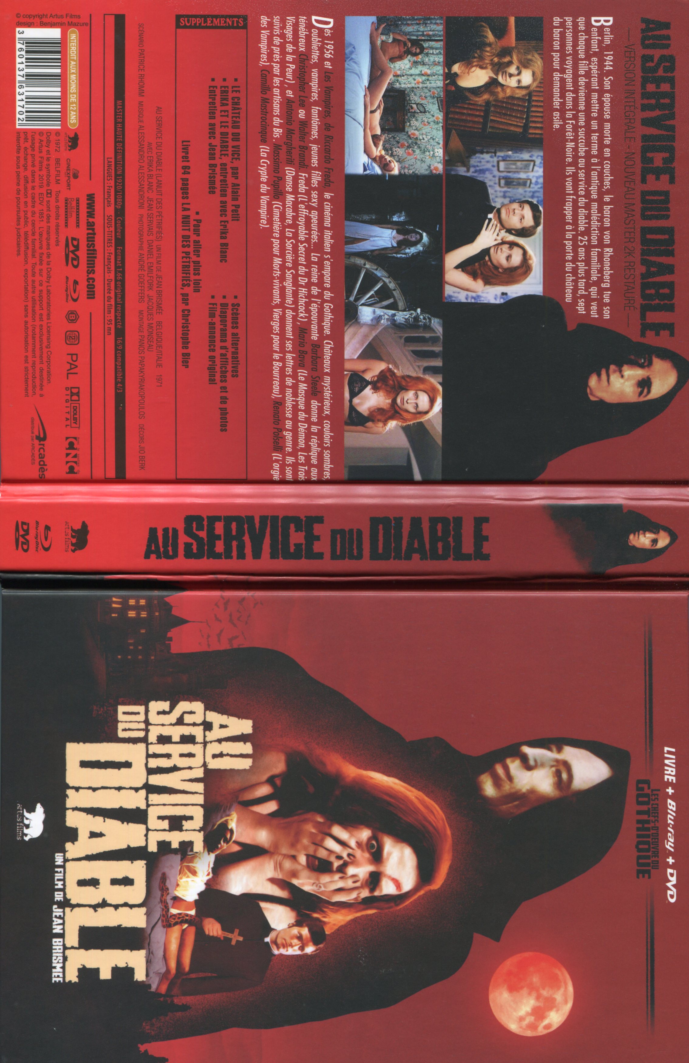 Jaquette DVD Au service du diable (BLU-RAY)
