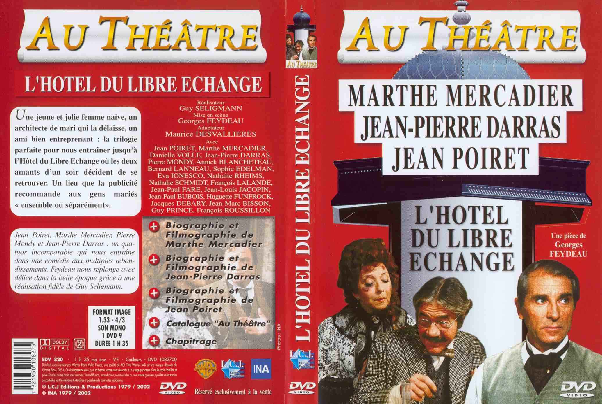 Jaquette DVD Au theatre - L