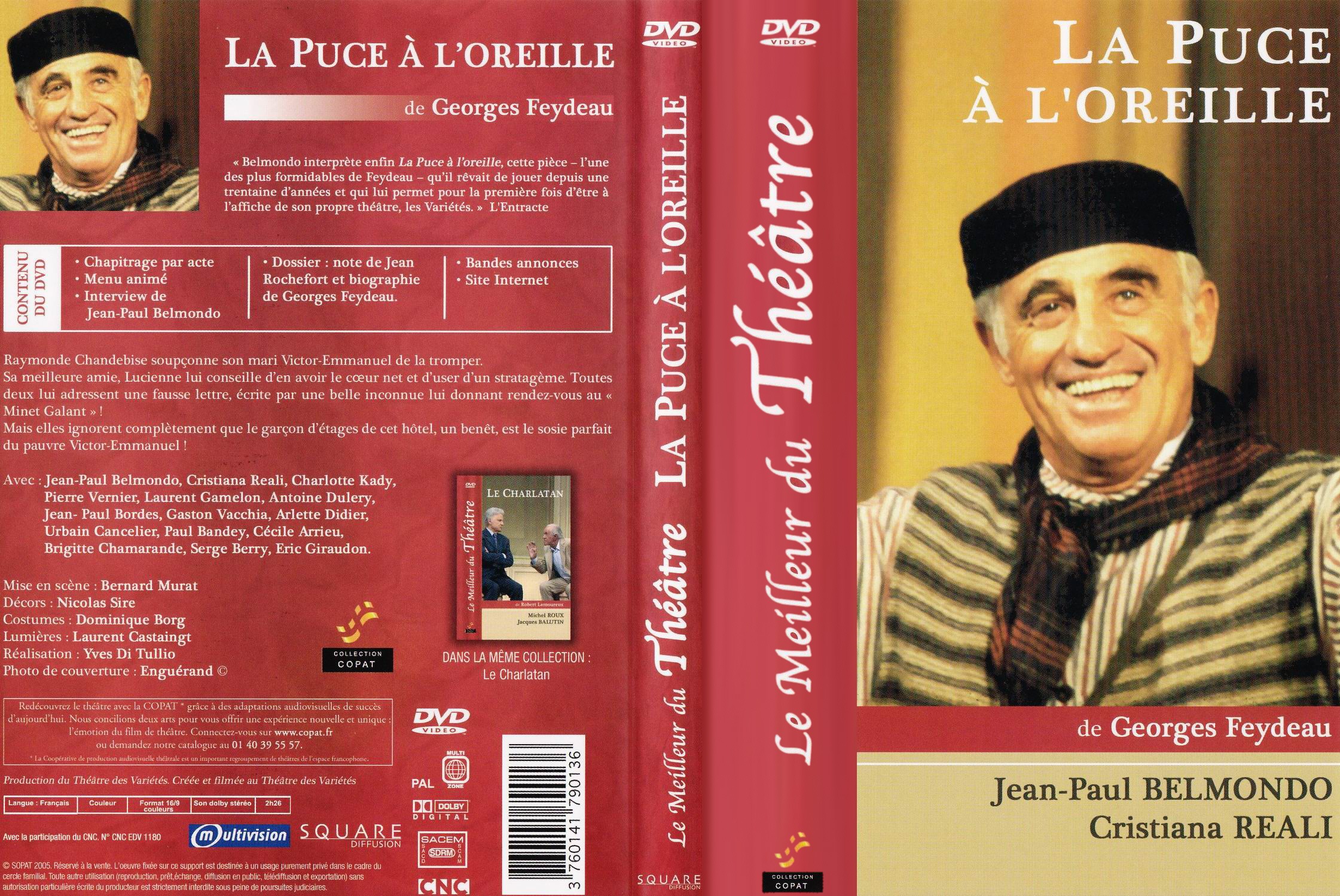 Jaquette DVD Au theatre - La puce a l