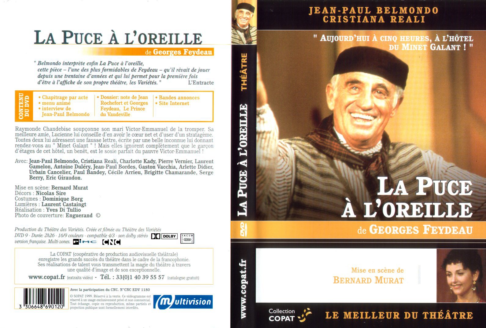 Jaquette DVD Au theatre - La puce a l