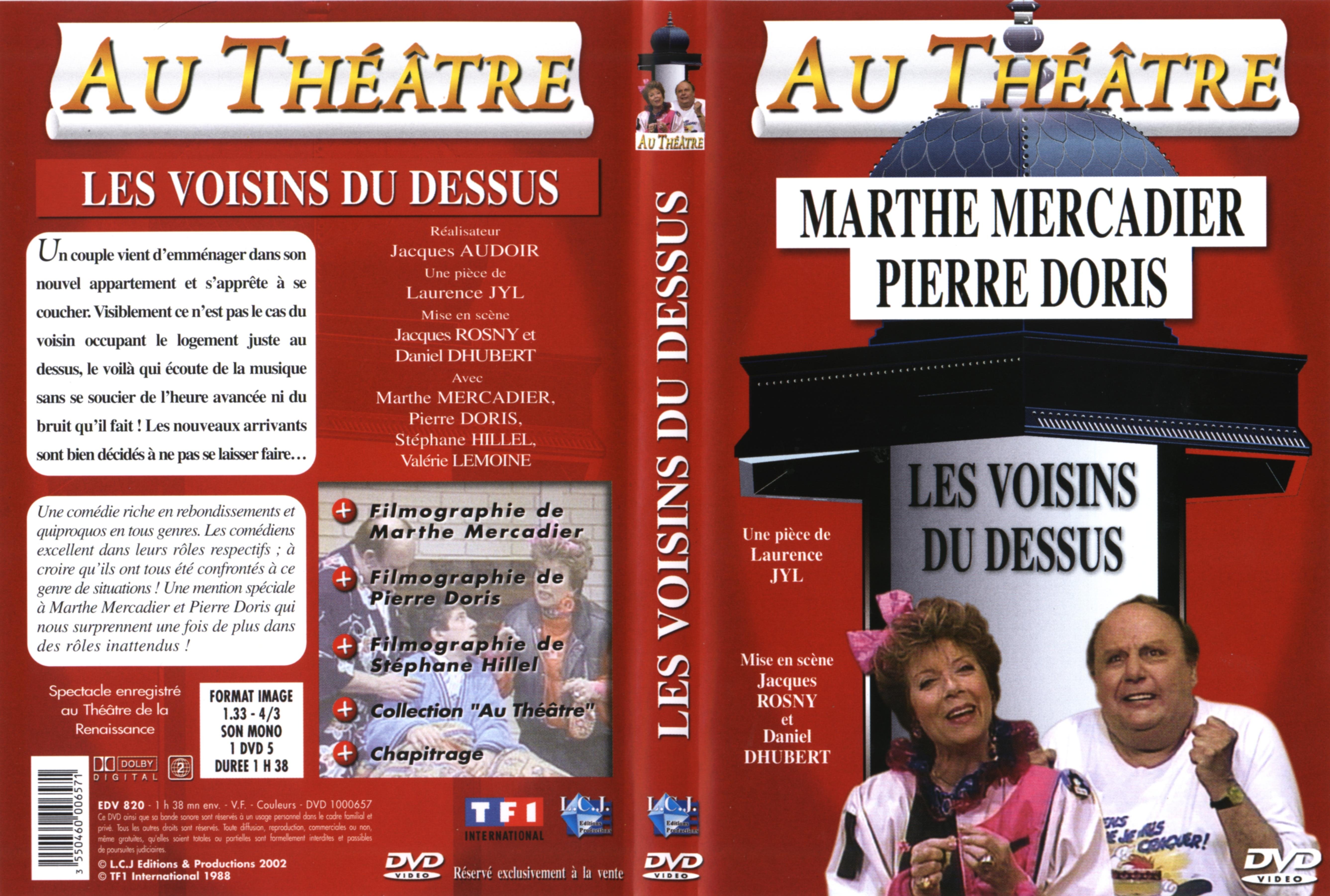 Jaquette DVD Au theatre - les voisins du dessus