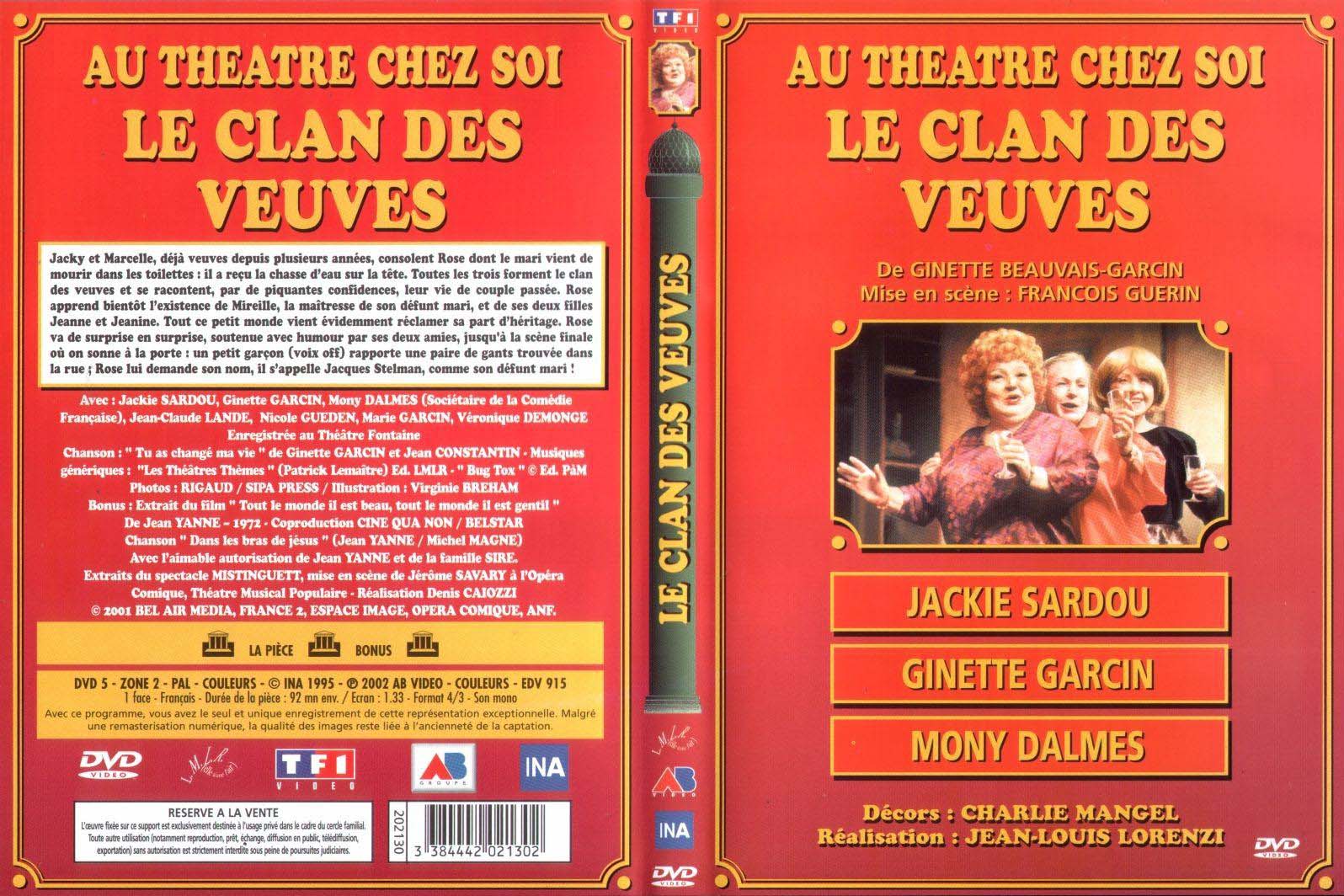 Jaquette DVD Au theatre chez soi - le clan des veuves