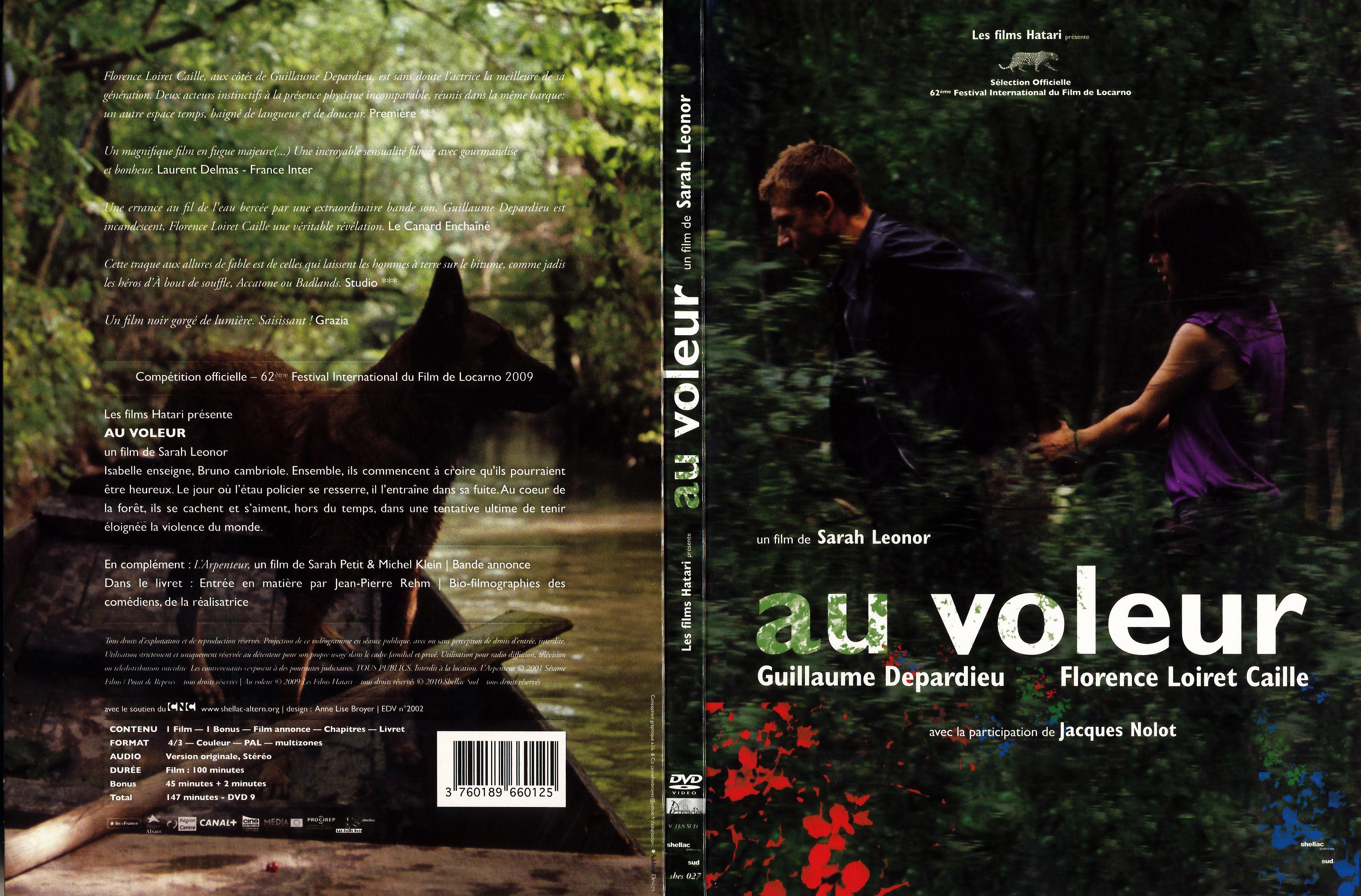 Jaquette DVD Au voleur