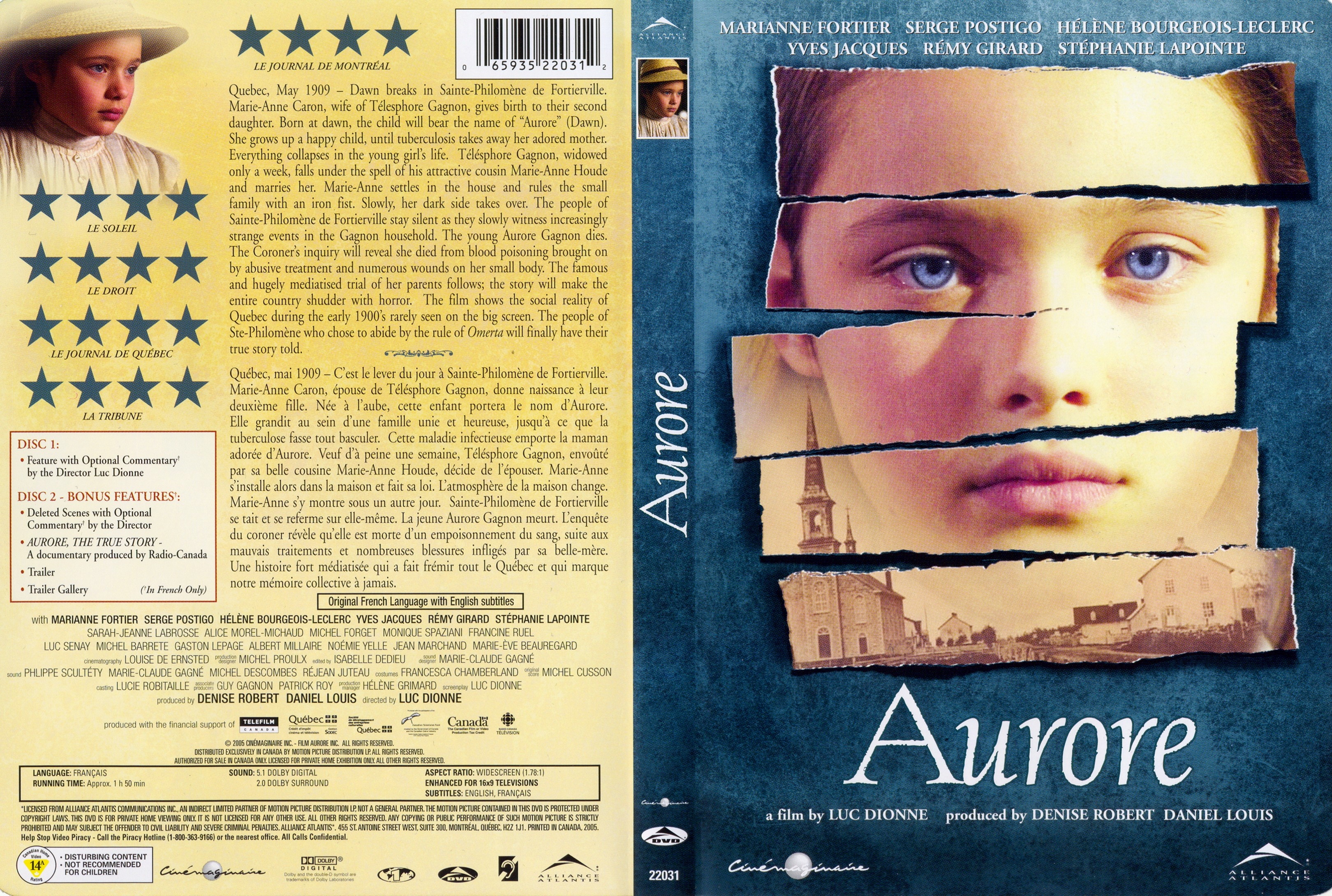 Jaquette DVD Aurore