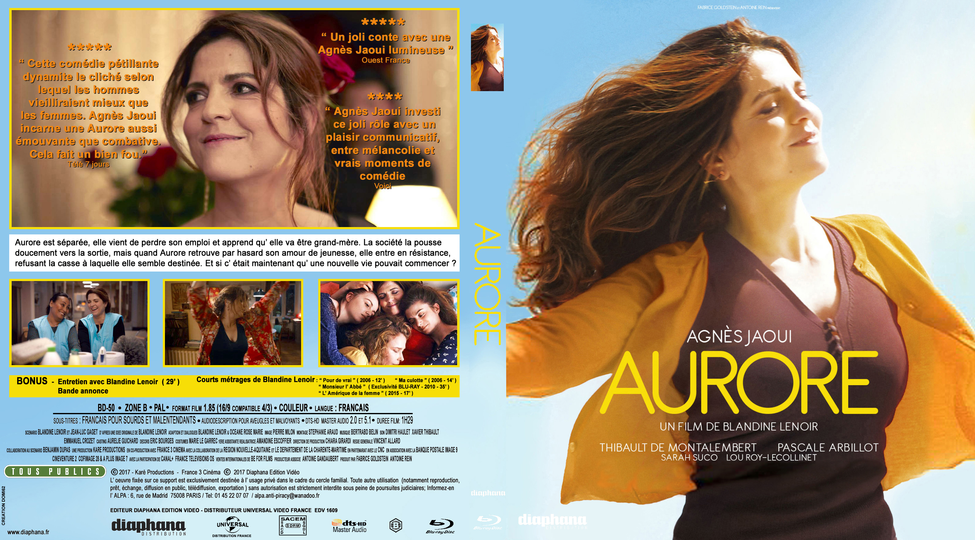 Jaquette DVD Aurore custom (BLU-RAY)
