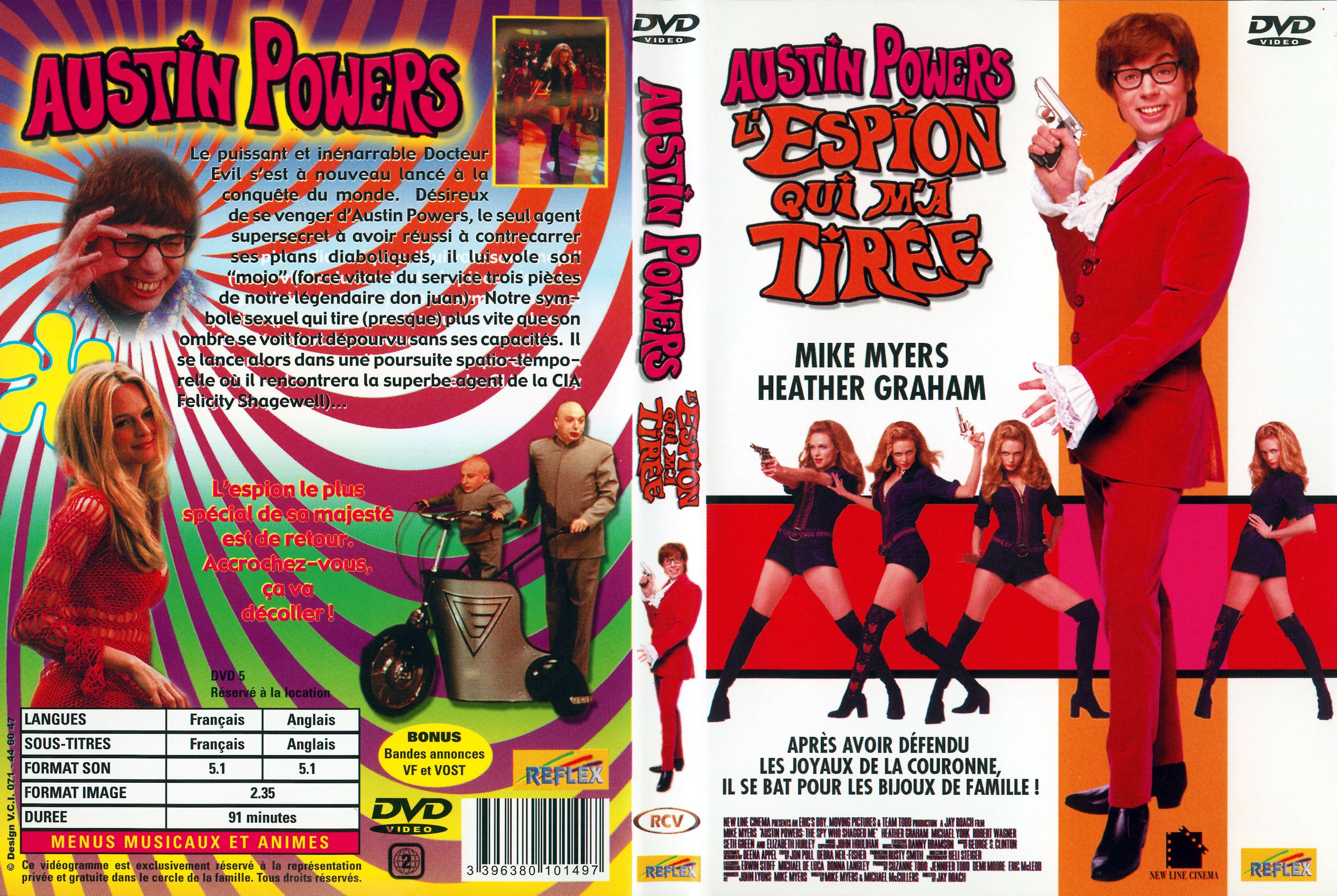 Jaquette DVD Austin Powers L