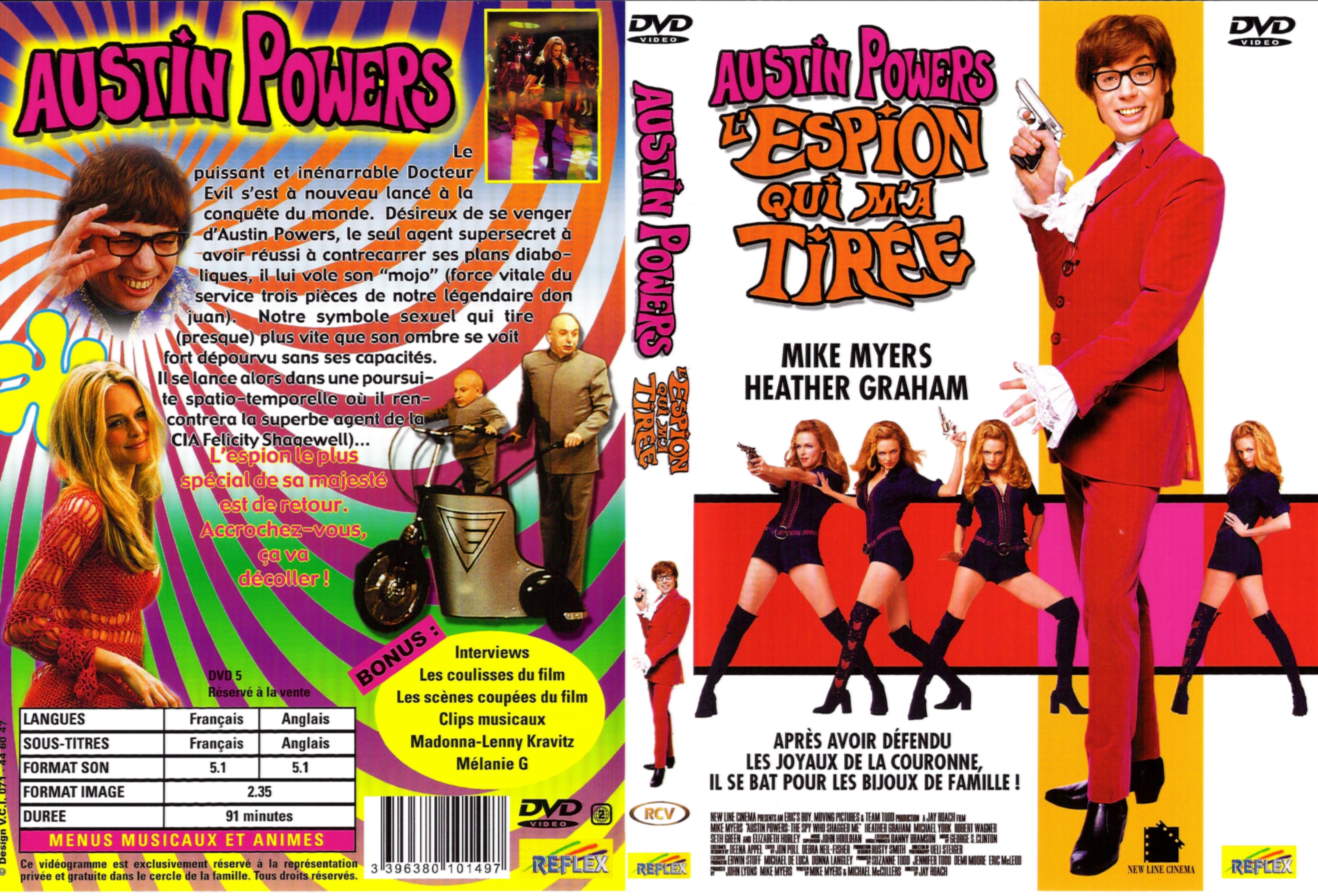 Jaquette DVD Austin Powers L