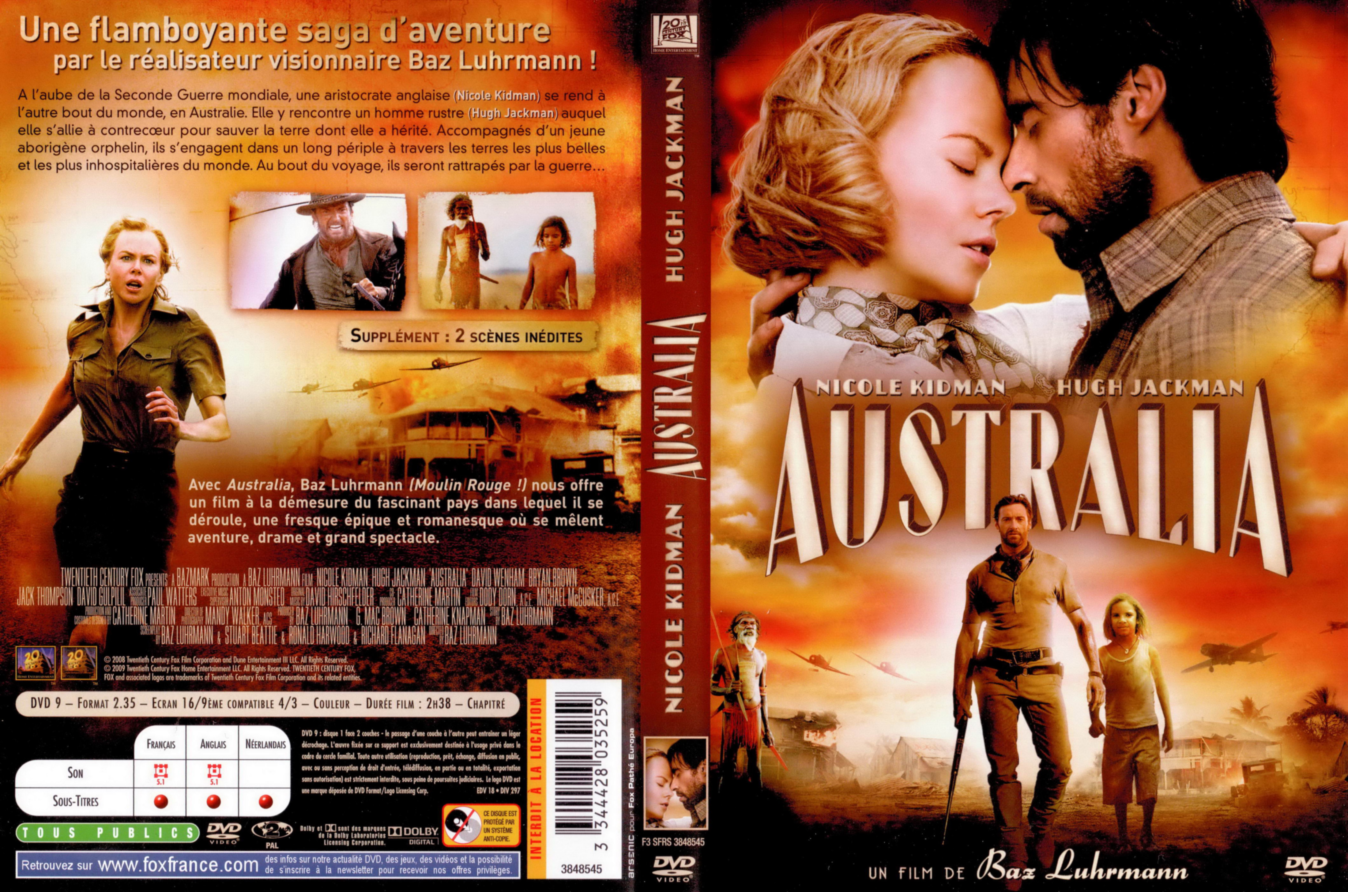 Jaquette DVD Australia