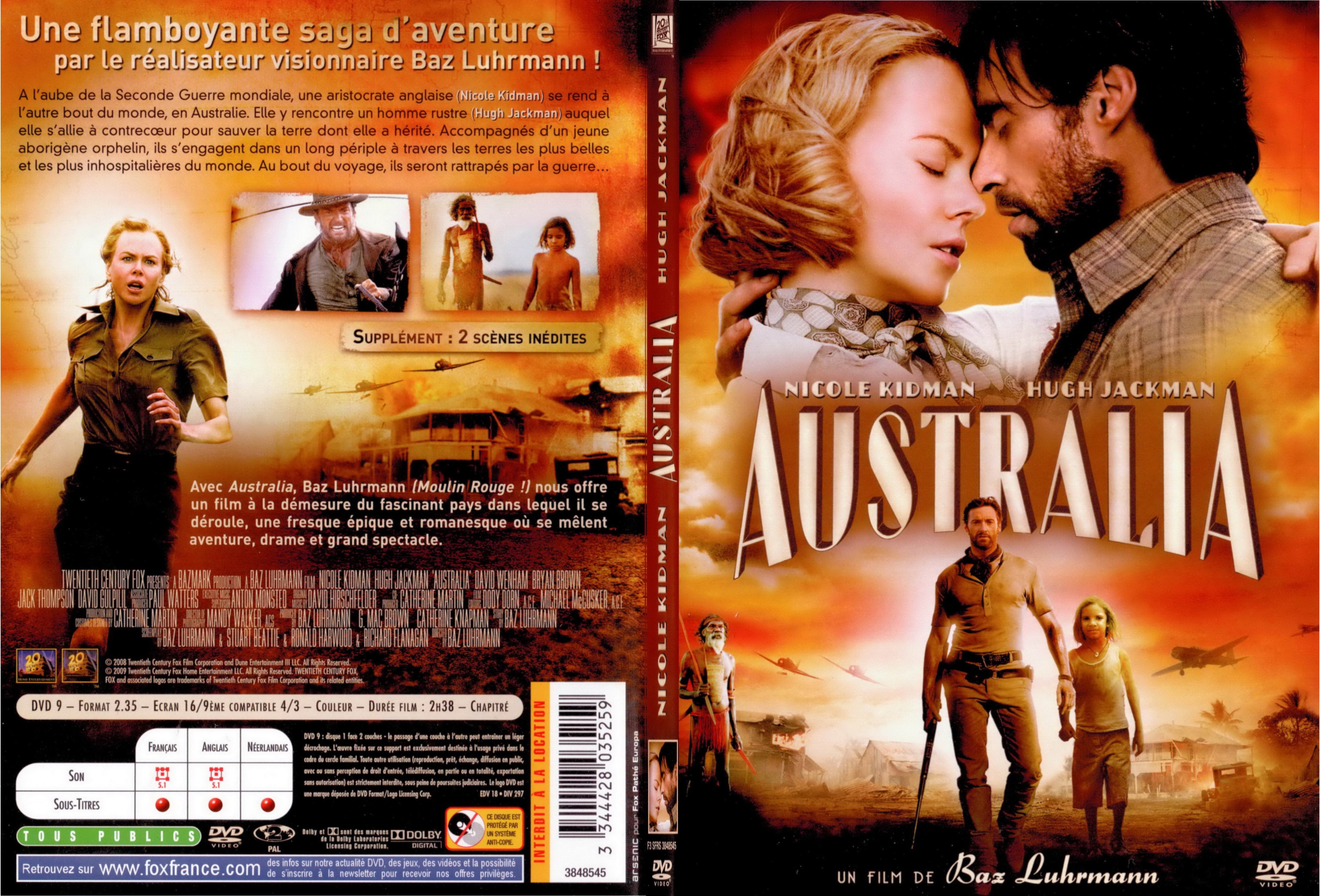 Jaquette DVD Australia - SLIM