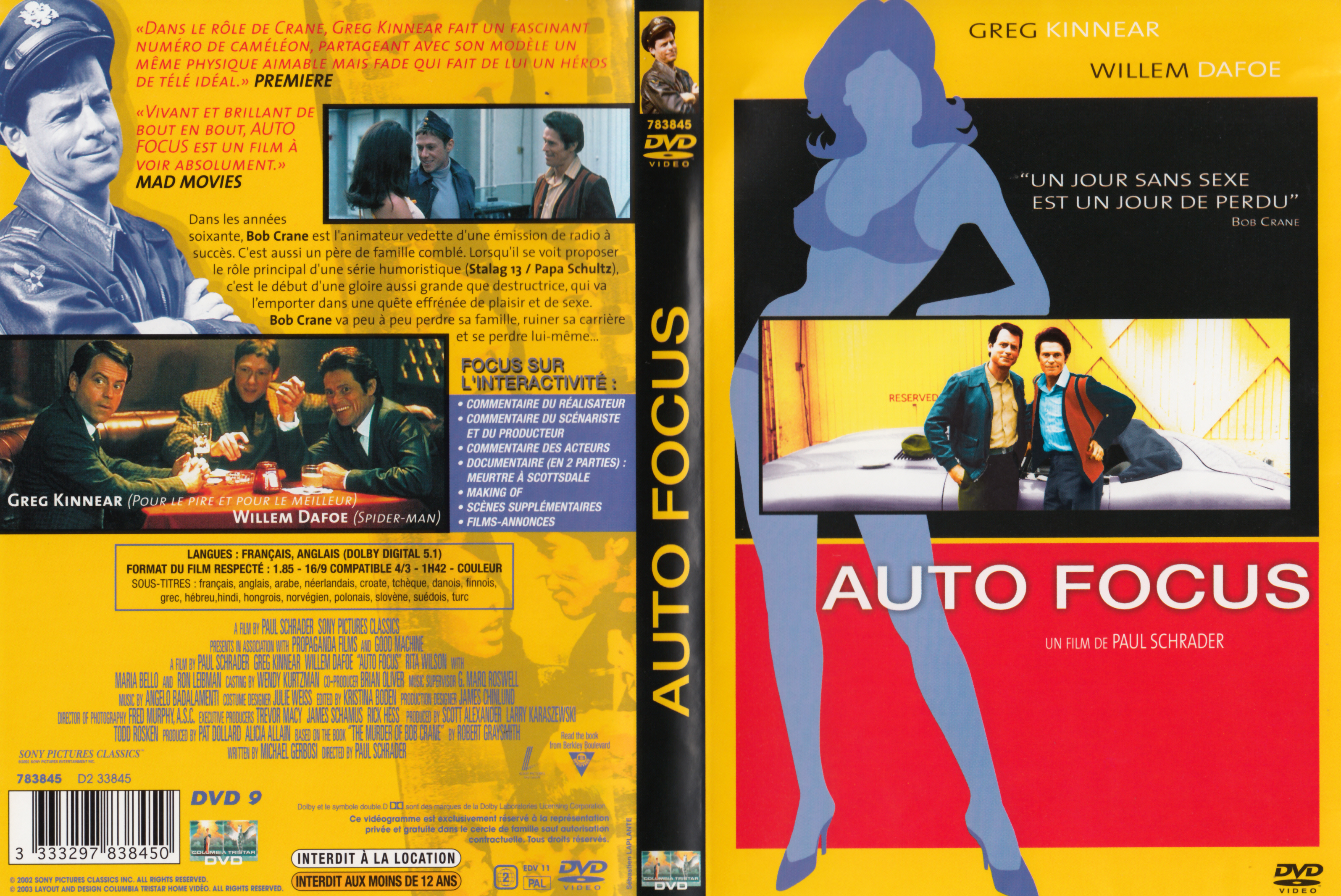 Jaquette DVD Auto focus