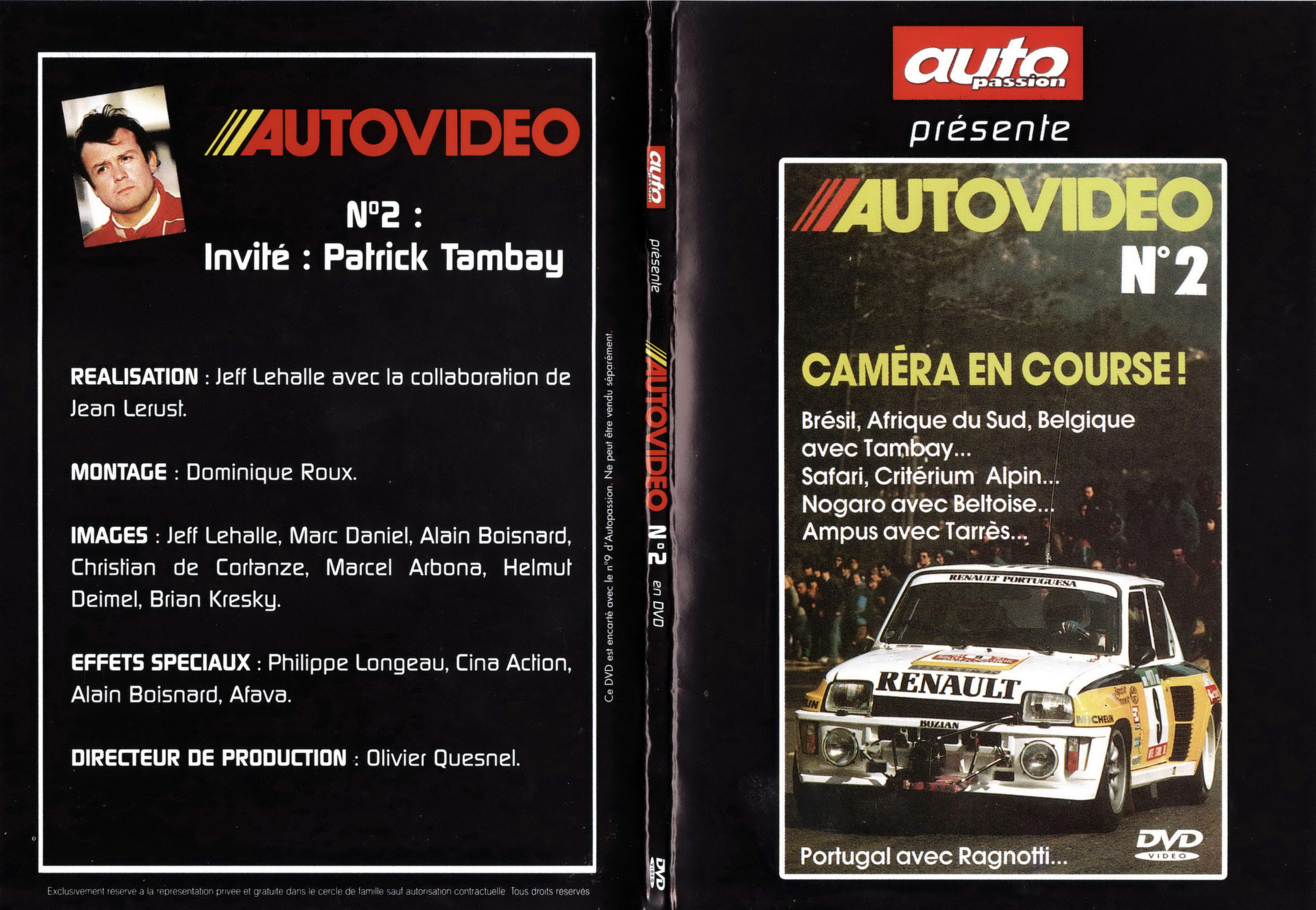 Jaquette DVD Auto video vol 02
