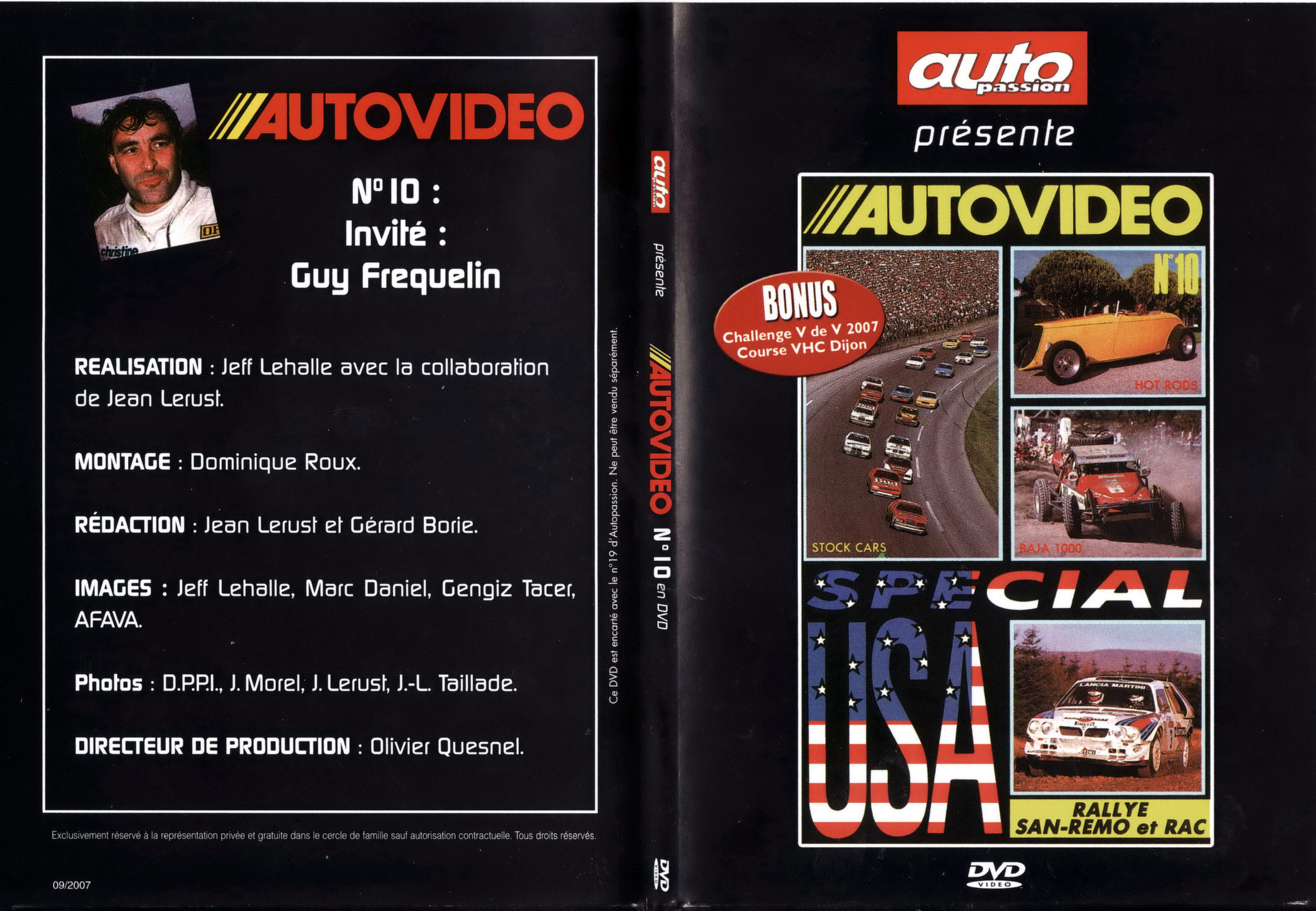 Jaquette DVD Auto video vol 10