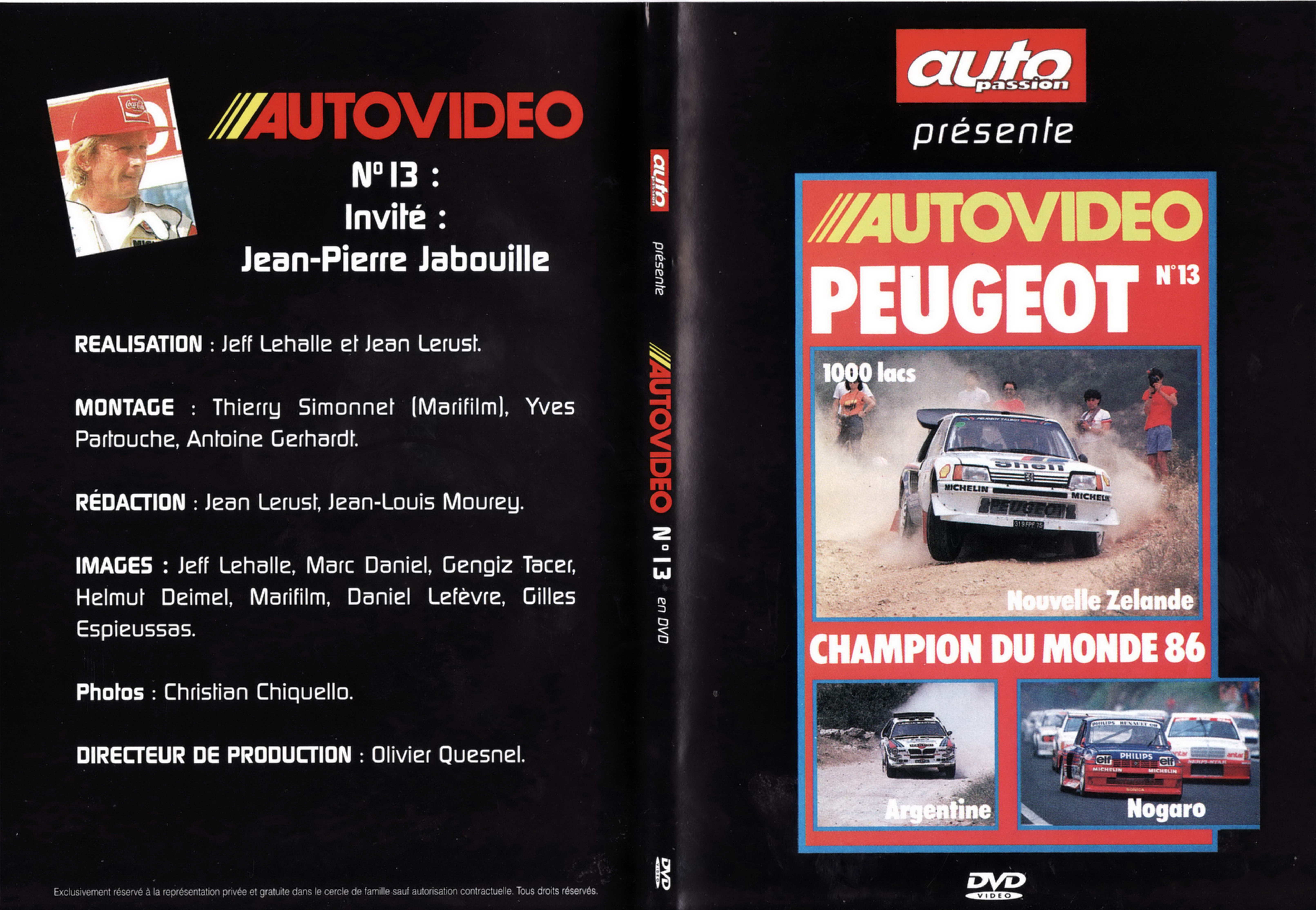 Jaquette DVD Auto video vol 13