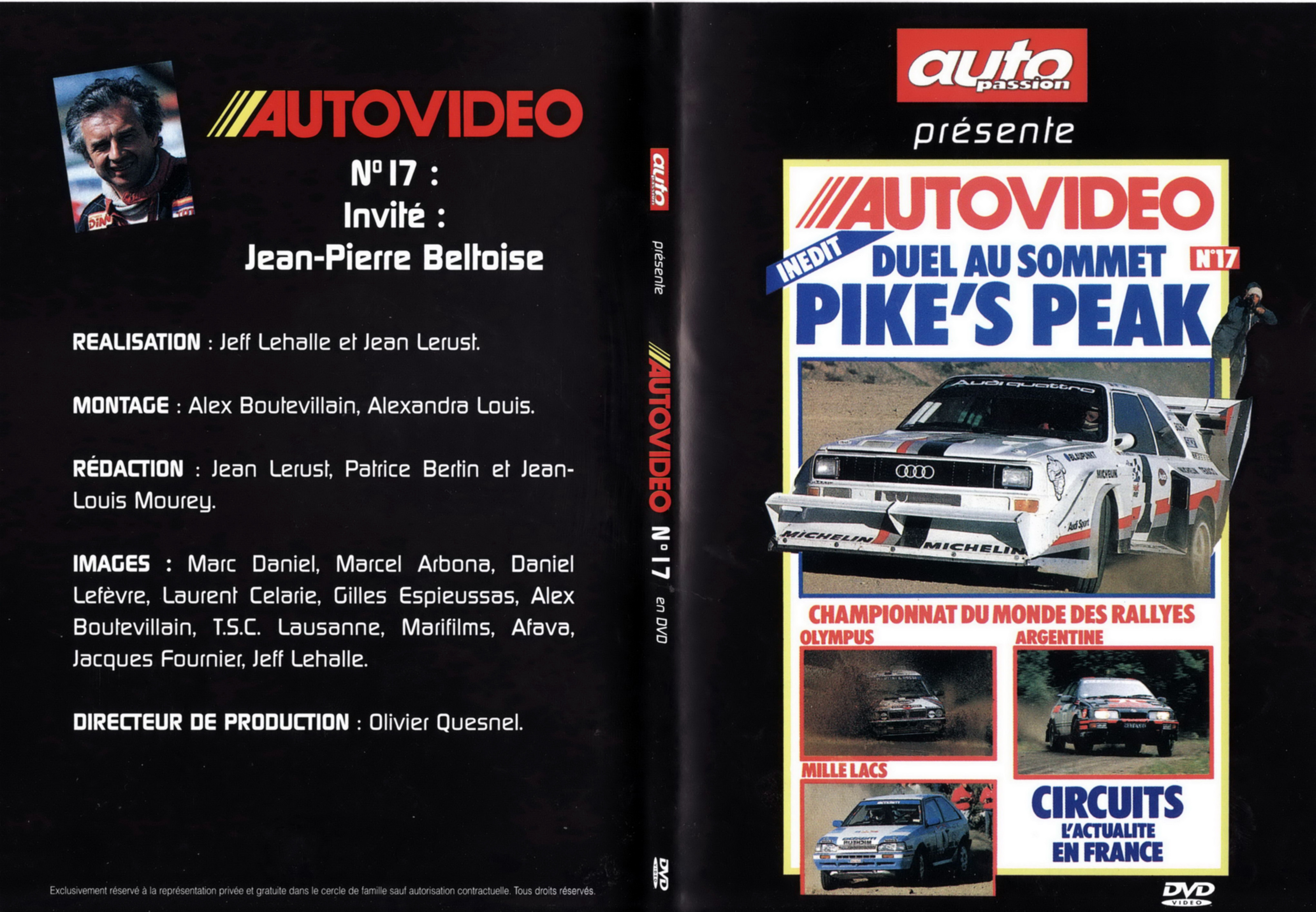 Jaquette DVD Auto video vol 17