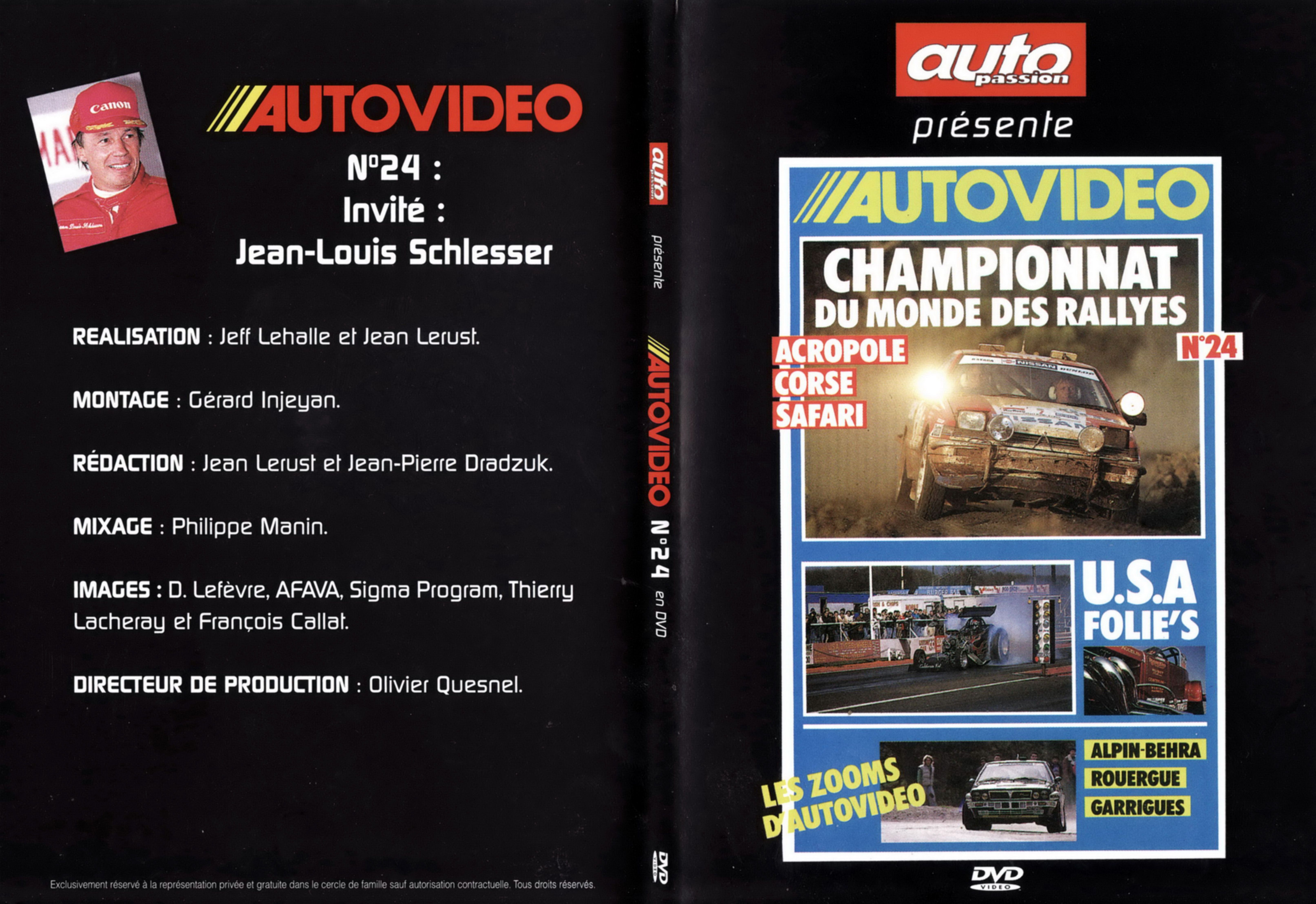 Jaquette DVD Auto video vol 24