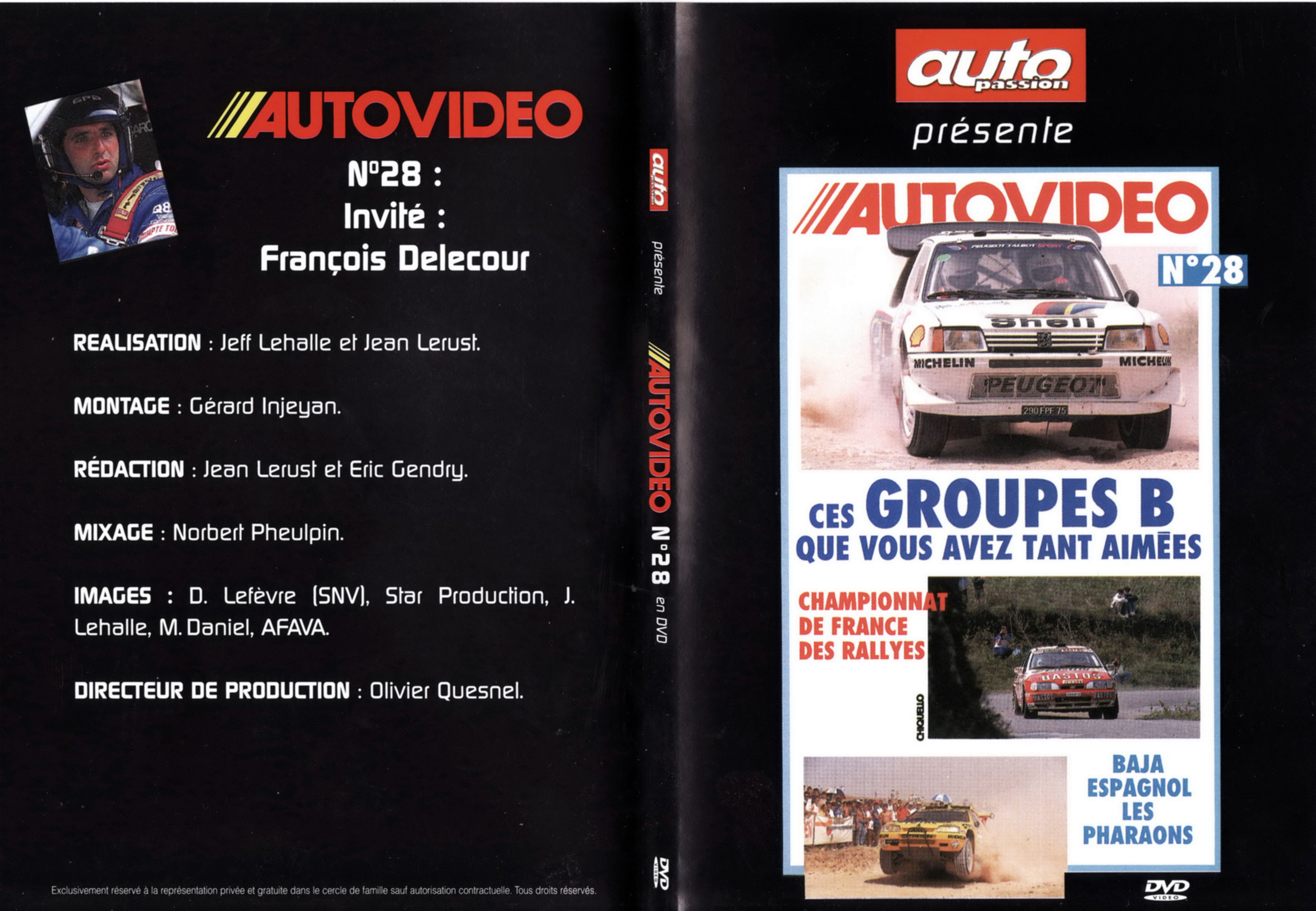 Jaquette DVD Auto video vol 28
