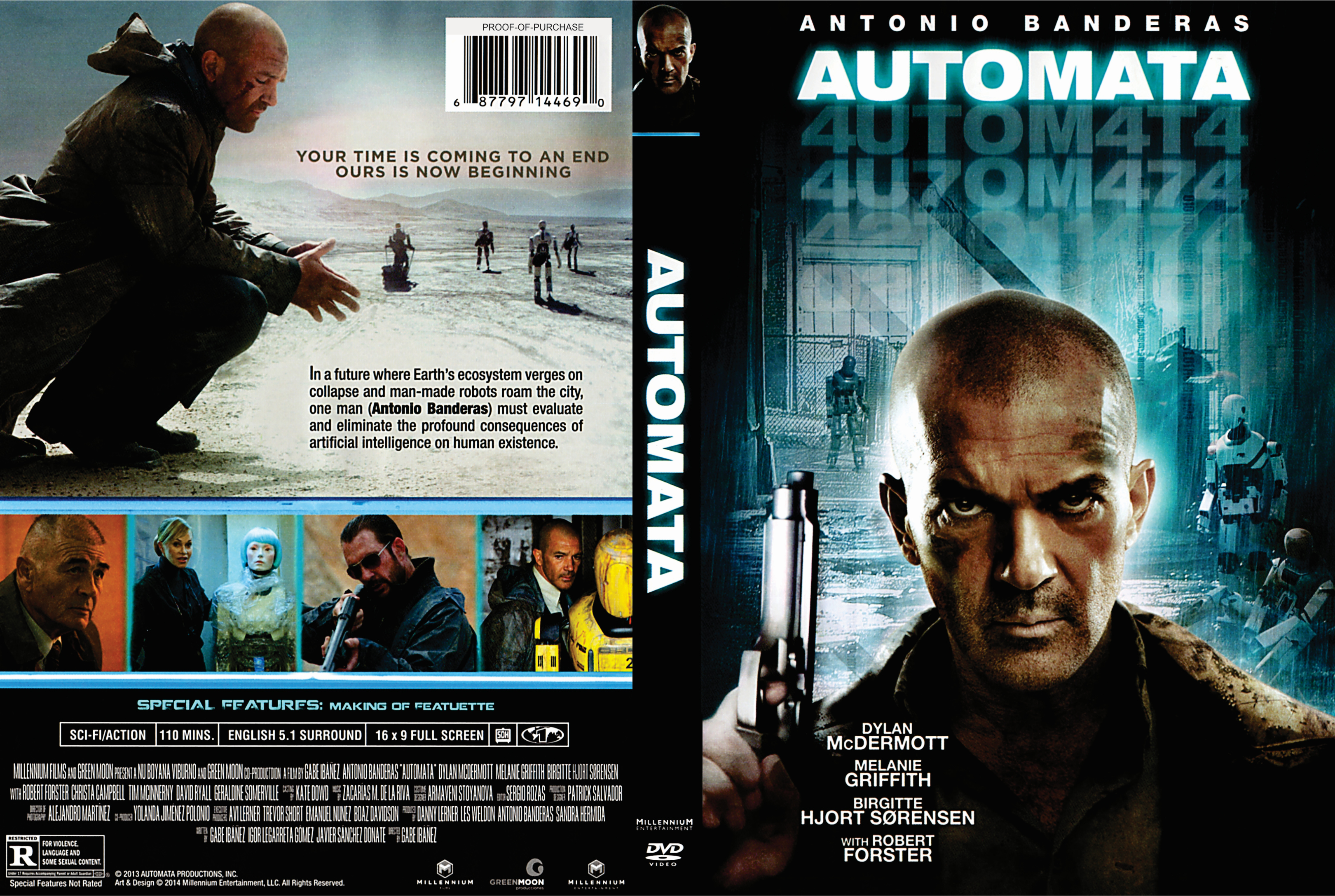 Jaquette DVD Automata Zone 1