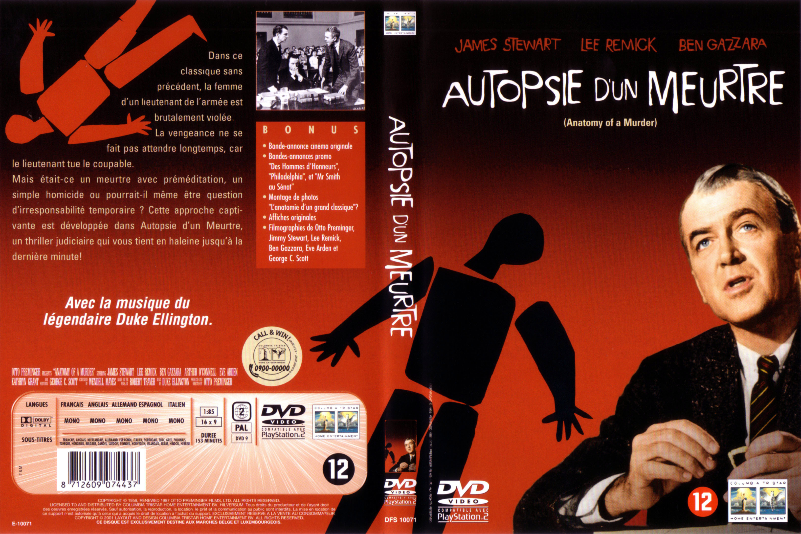 Jaquette DVD Autopsie d