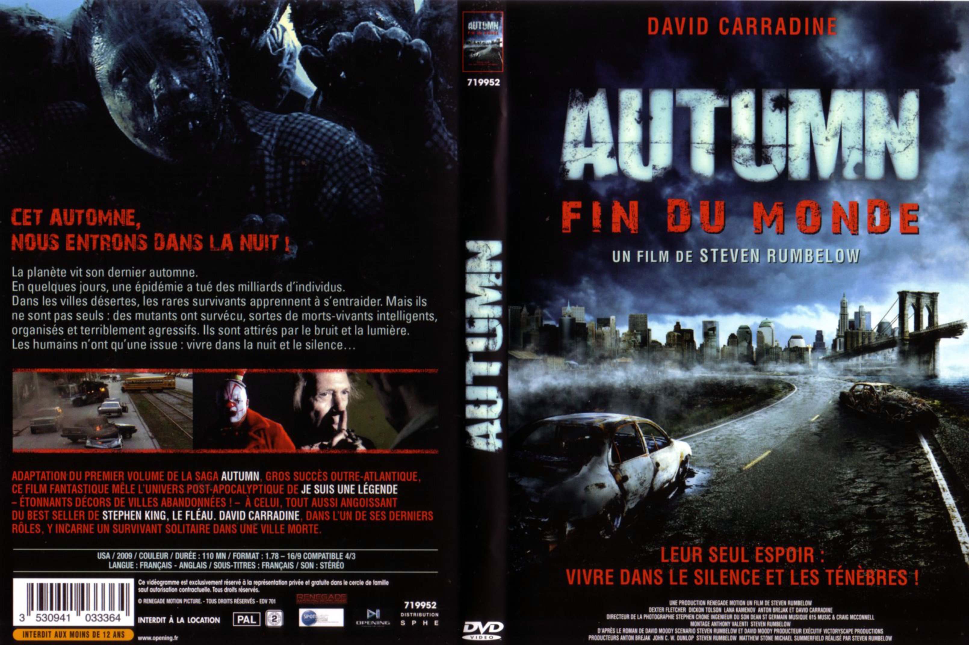 Jaquette DVD Autumn fin du monde