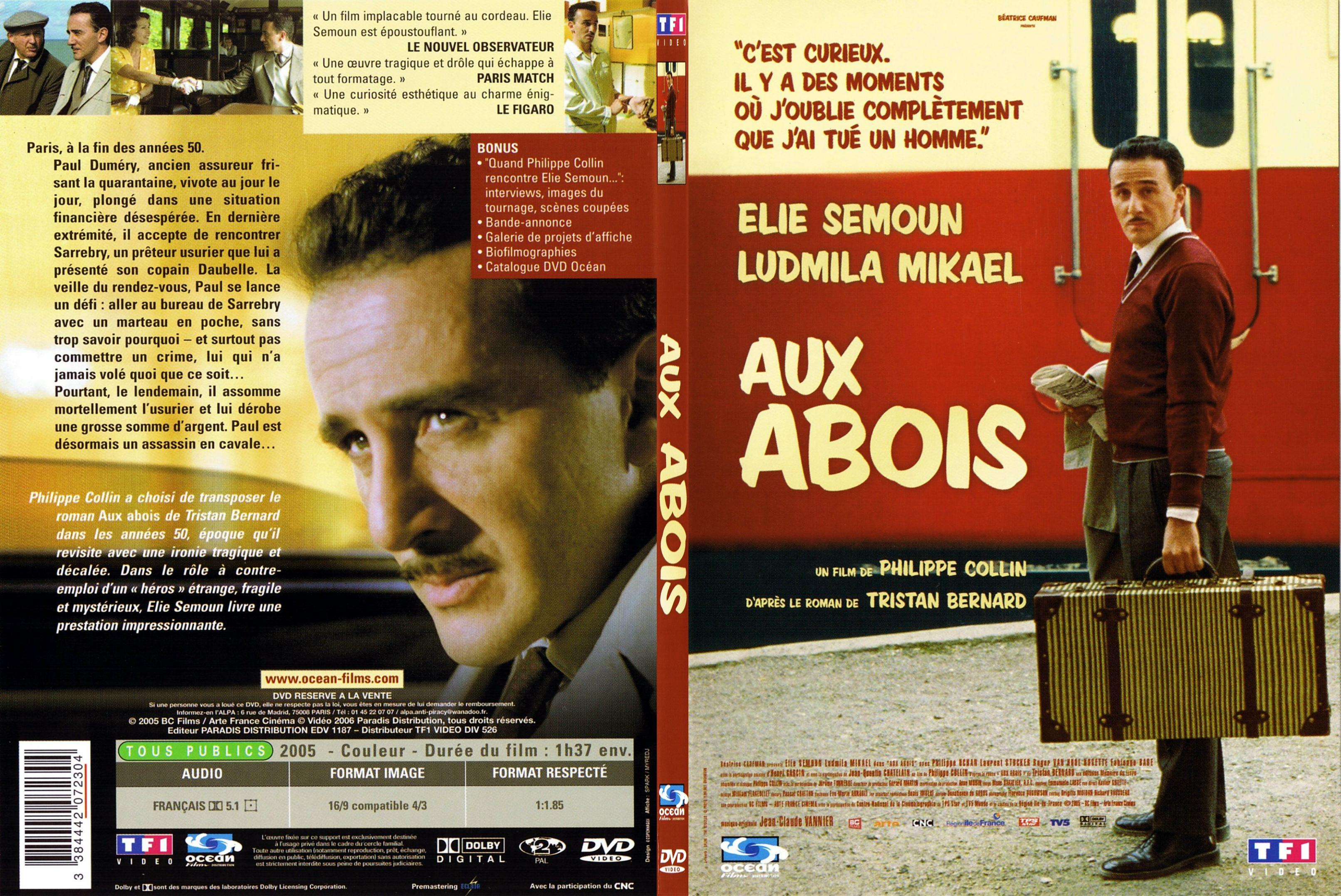 Jaquette DVD Aux abois - SLIM