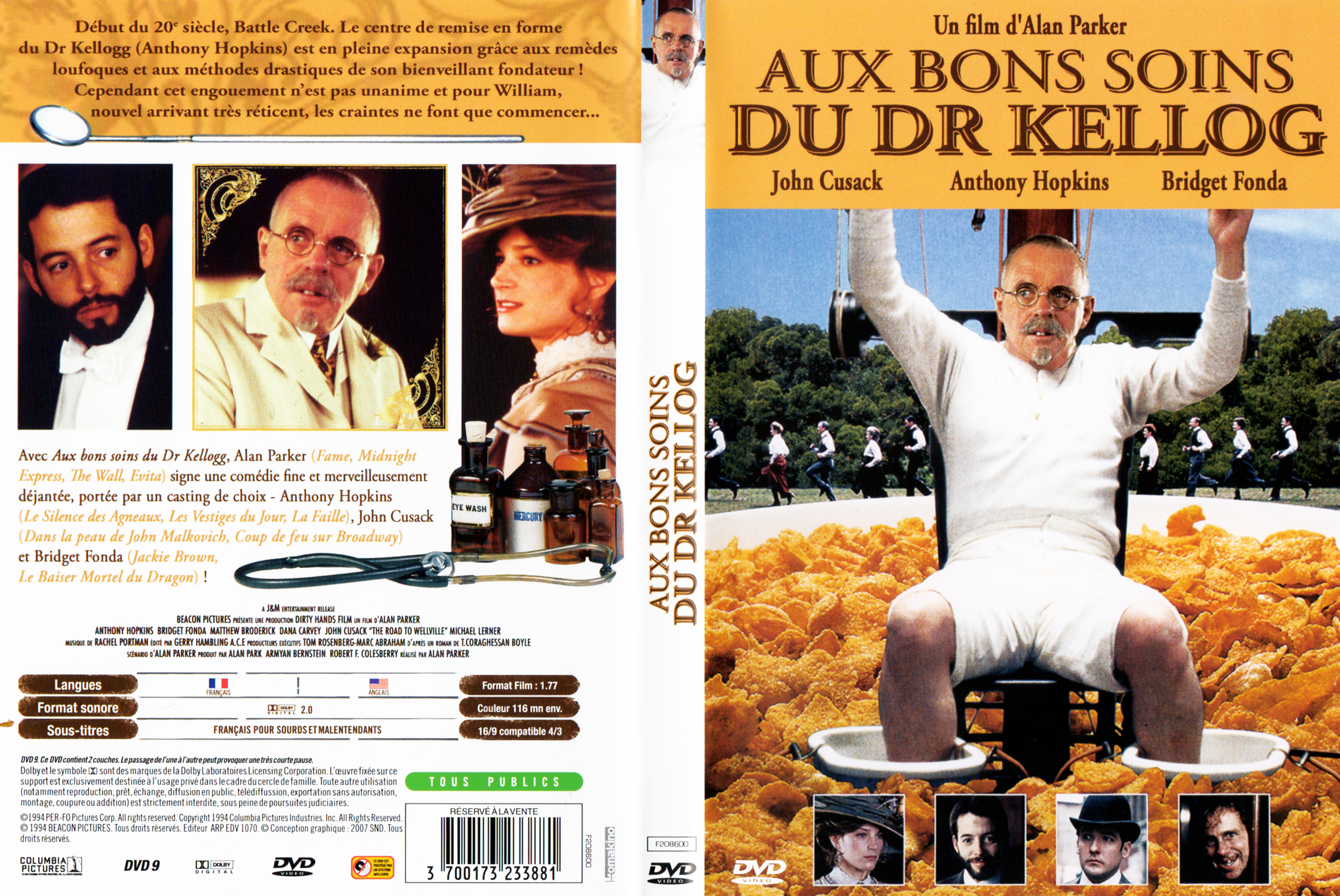 Jaquette DVD Aux bons soins du Dr Kellog