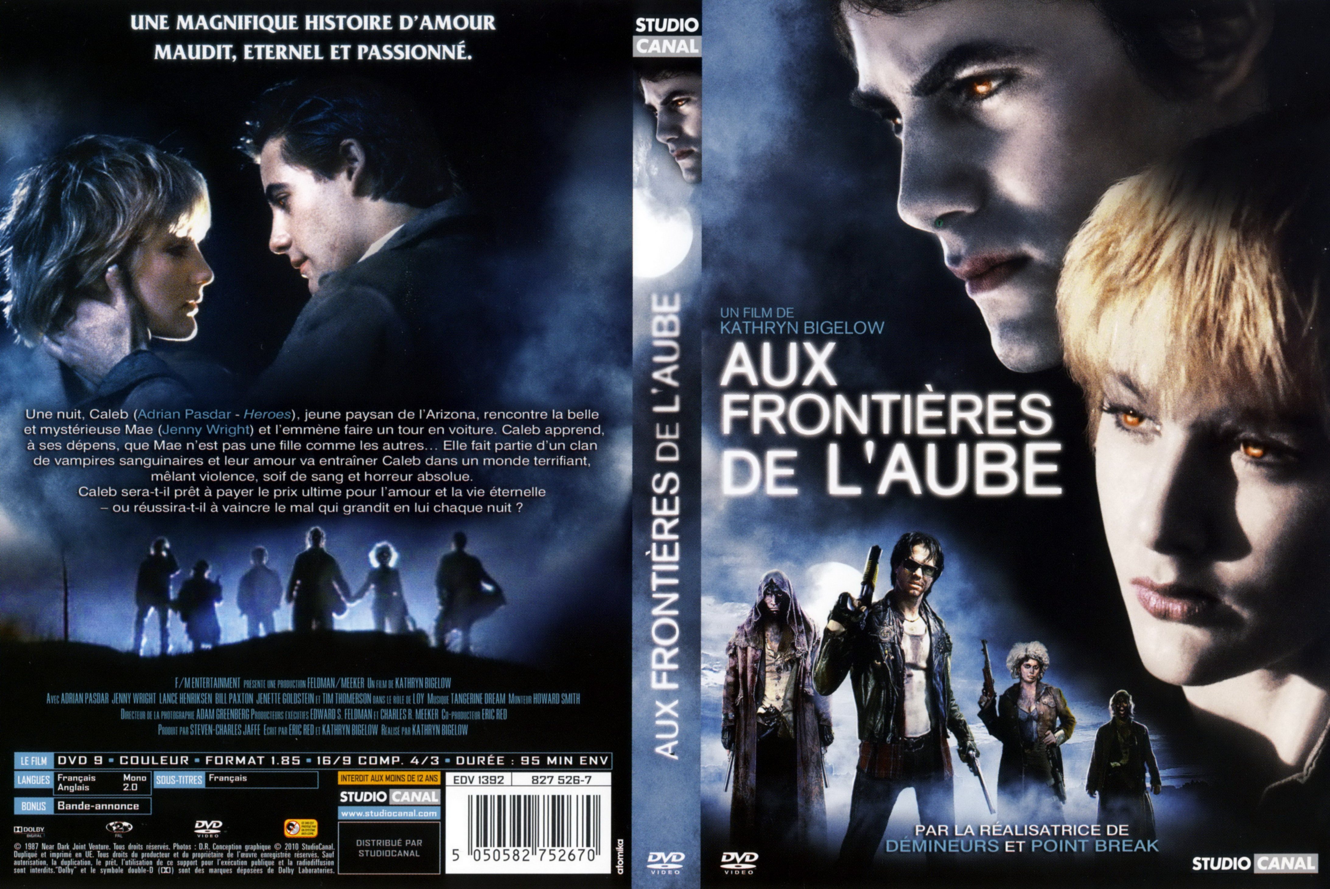 Jaquette DVD Aux frontieres de l