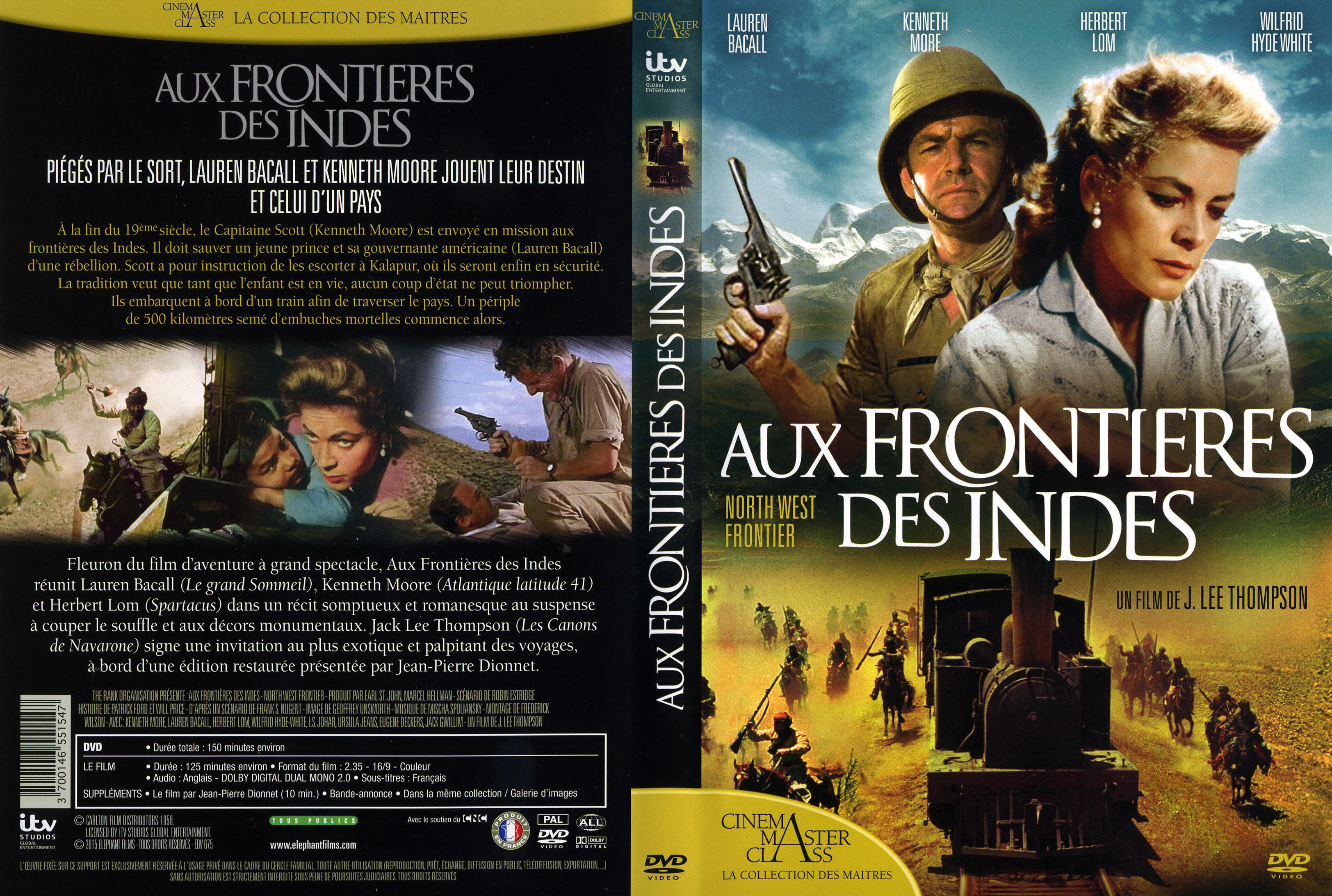 Jaquette DVD Aux frontires des indes