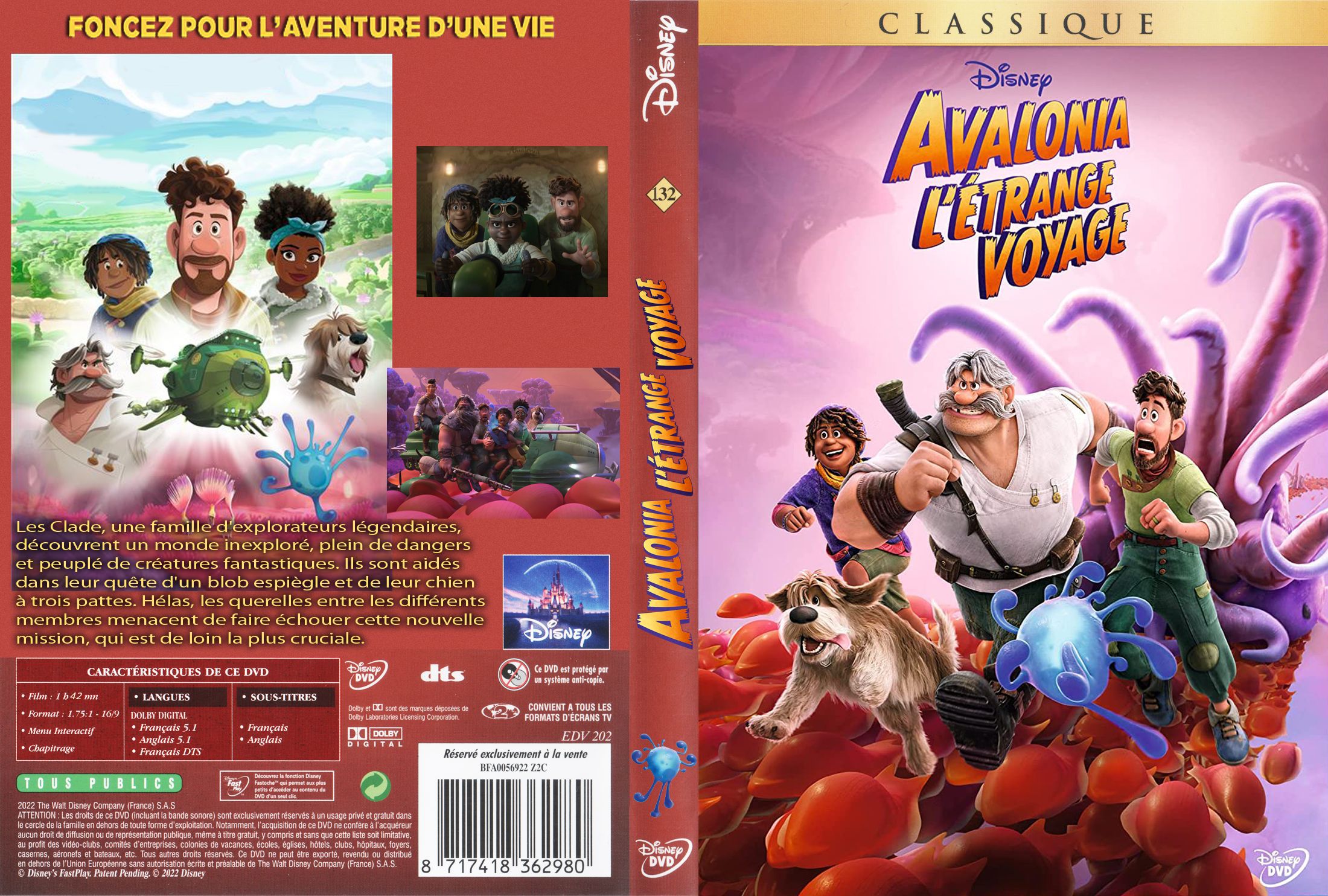 Jaquette DVD Avalonia l