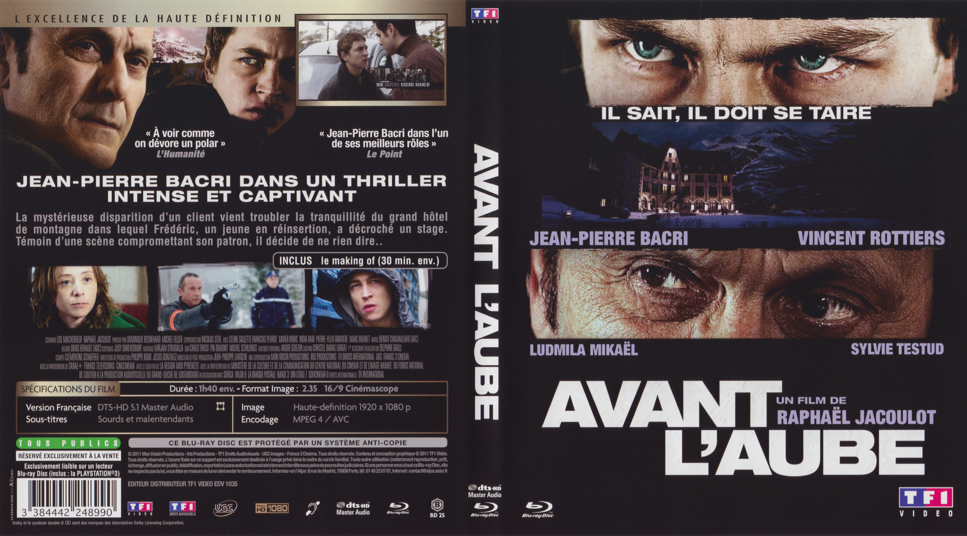 Jaquette DVD Avant l