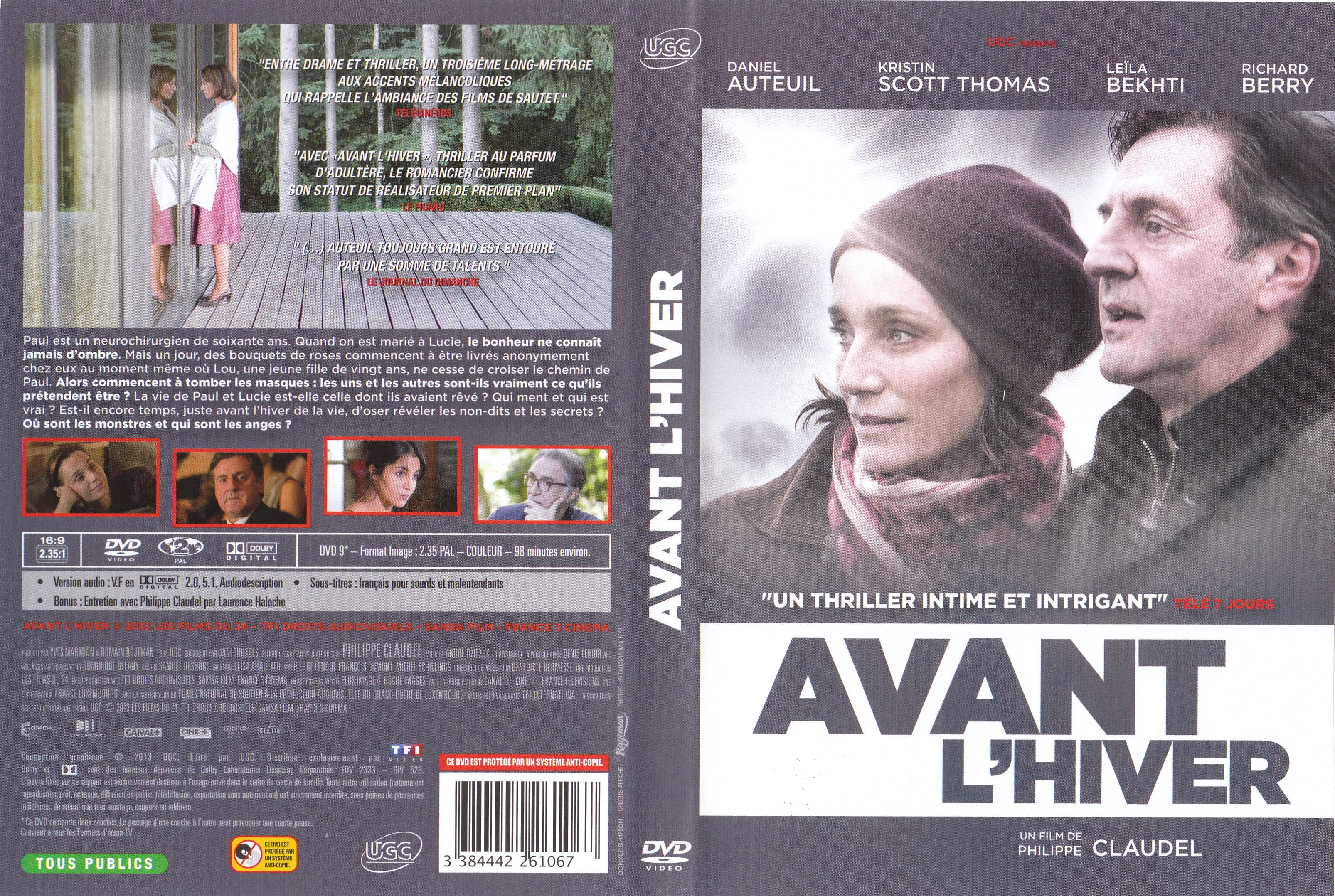 Jaquette DVD Avant l