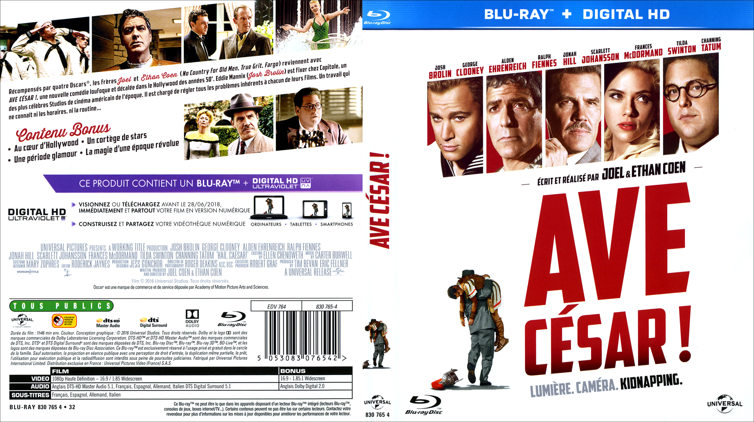 Jaquette DVD Av Csar (BLU-RAY) v2