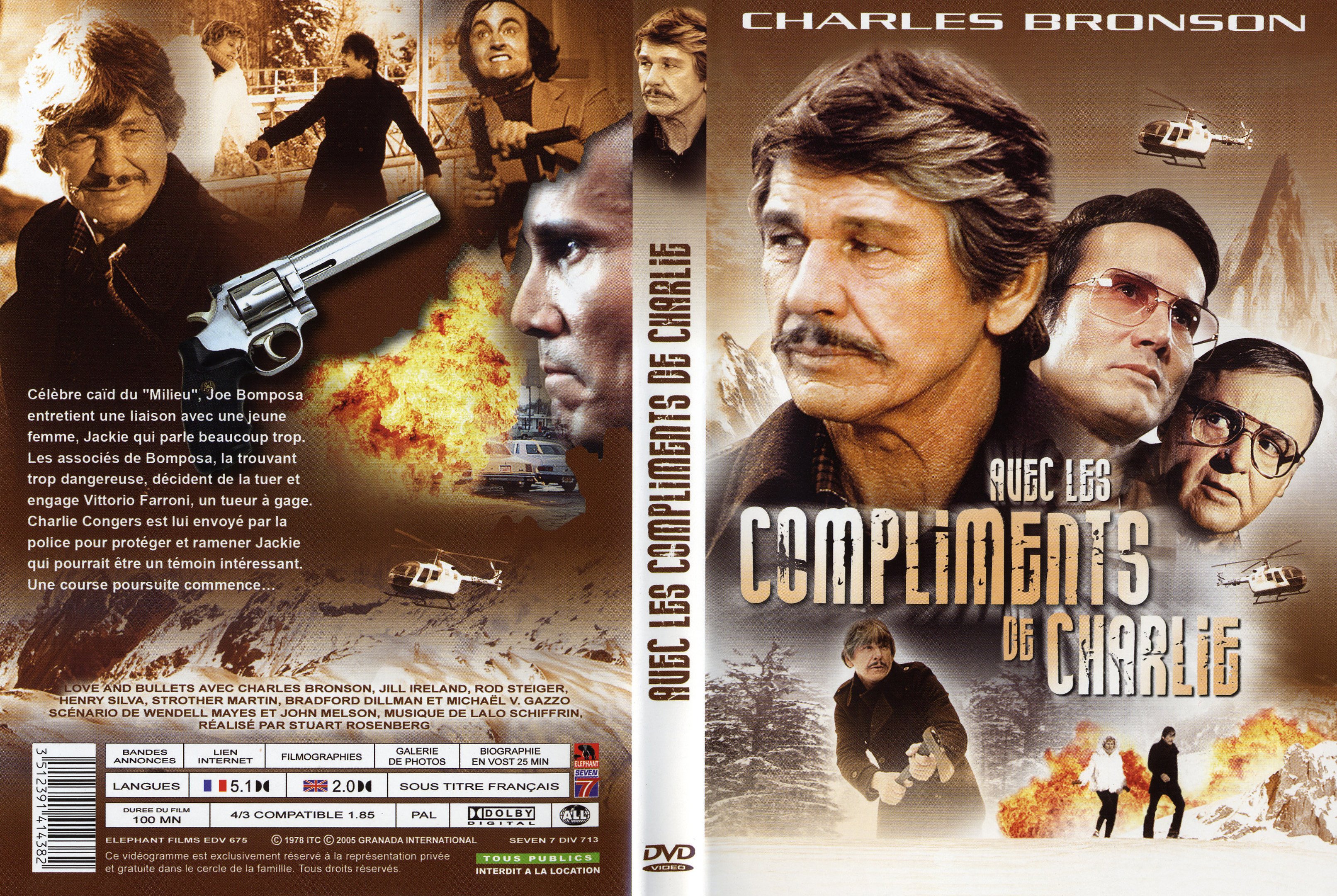 Jaquette DVD Avec les compliments de Charlie