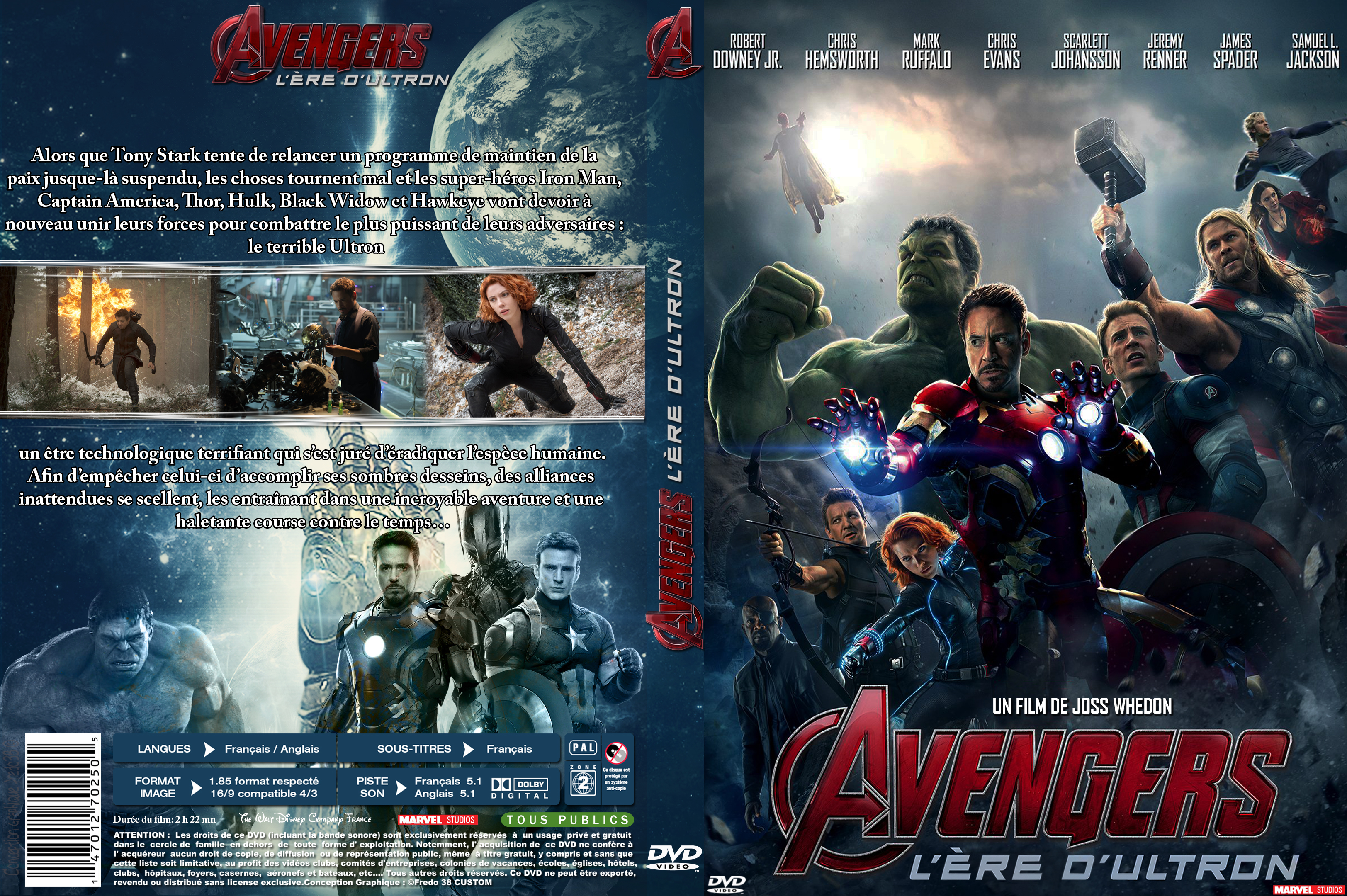 Jaquette DVD Avengers : L