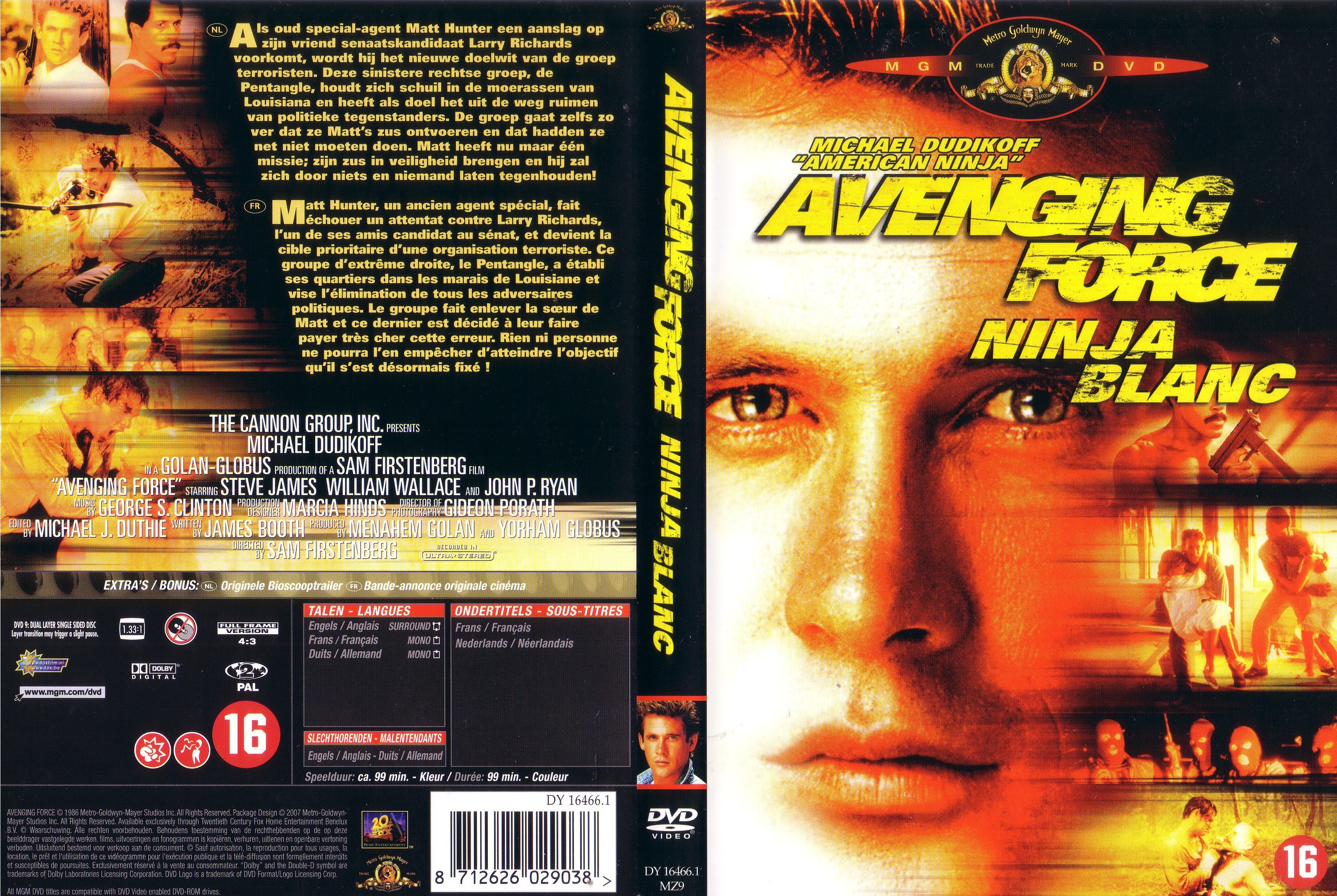 Jaquette DVD Avenging force