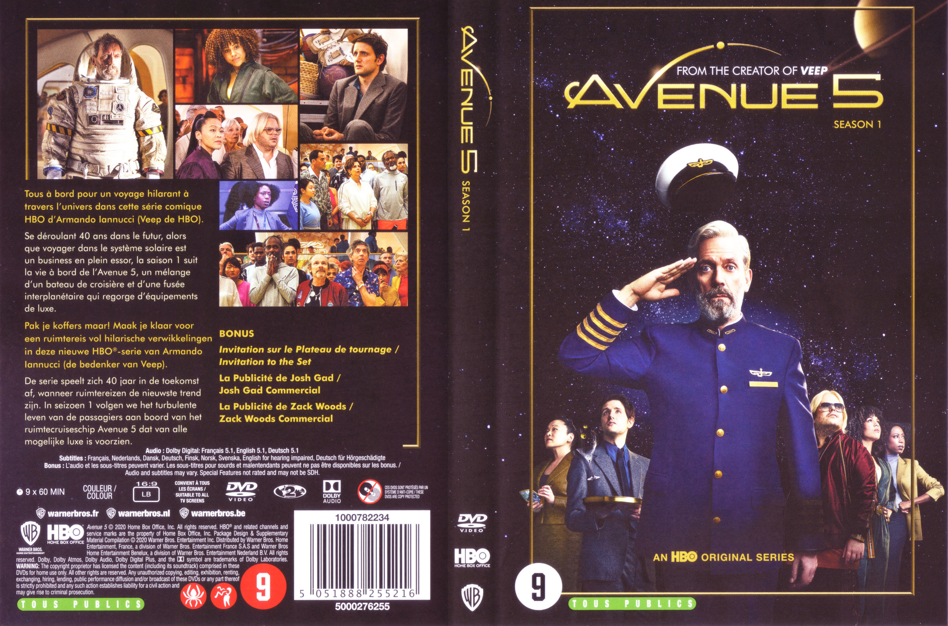 Jaquette DVD Avenue 5 Saison 1