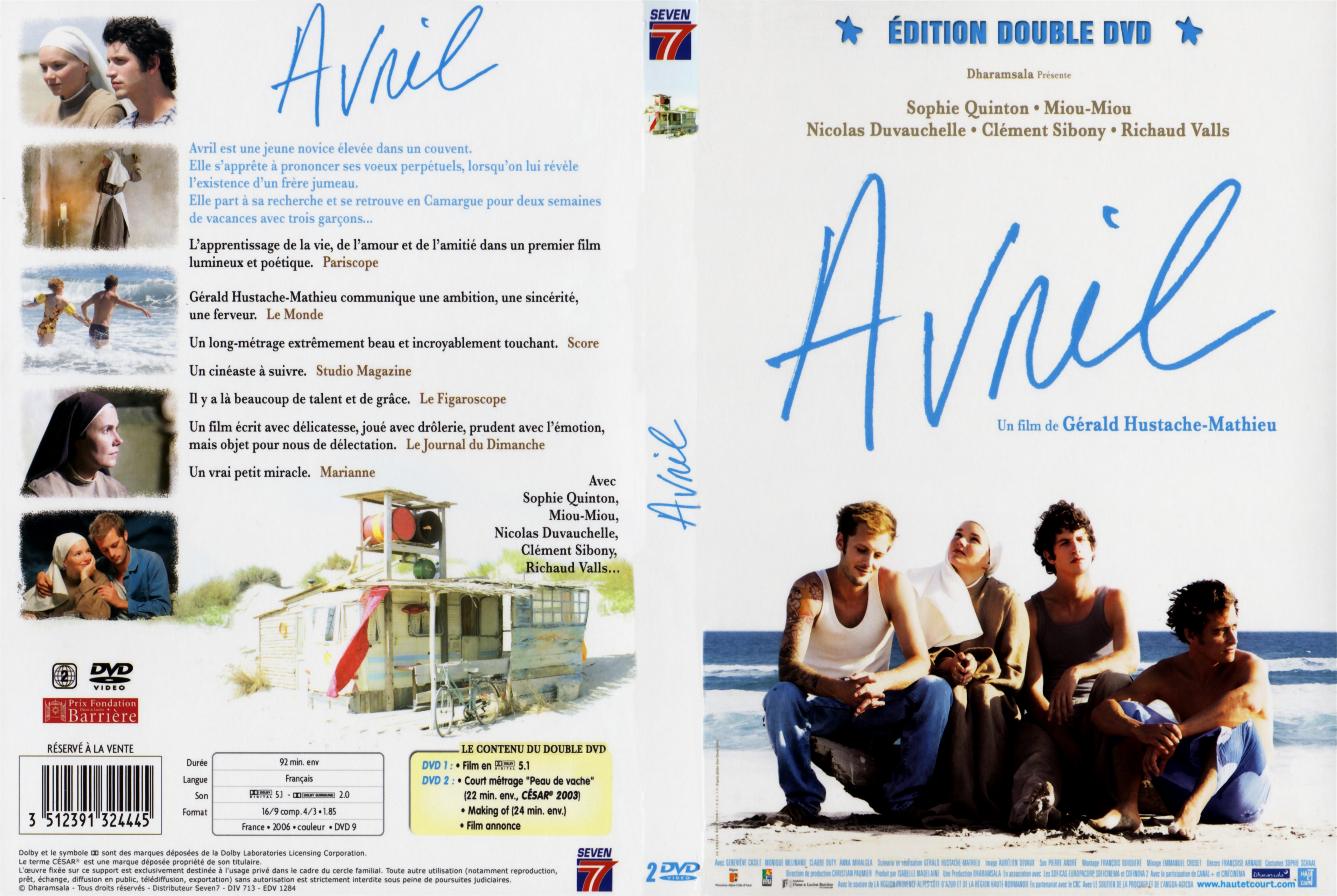 Jaquette DVD Avril