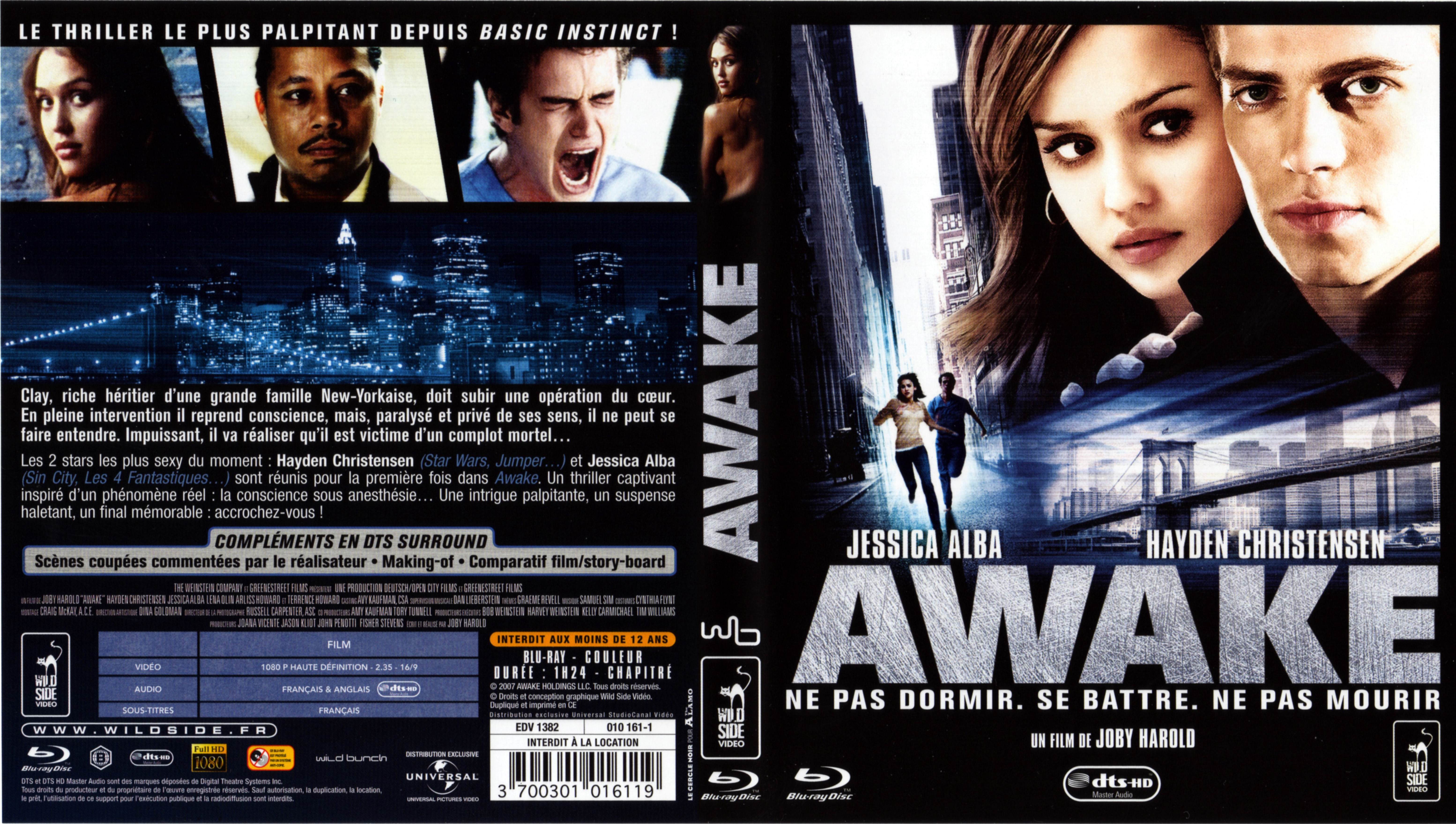 Jaquette DVD Awake (BLU-RAY)