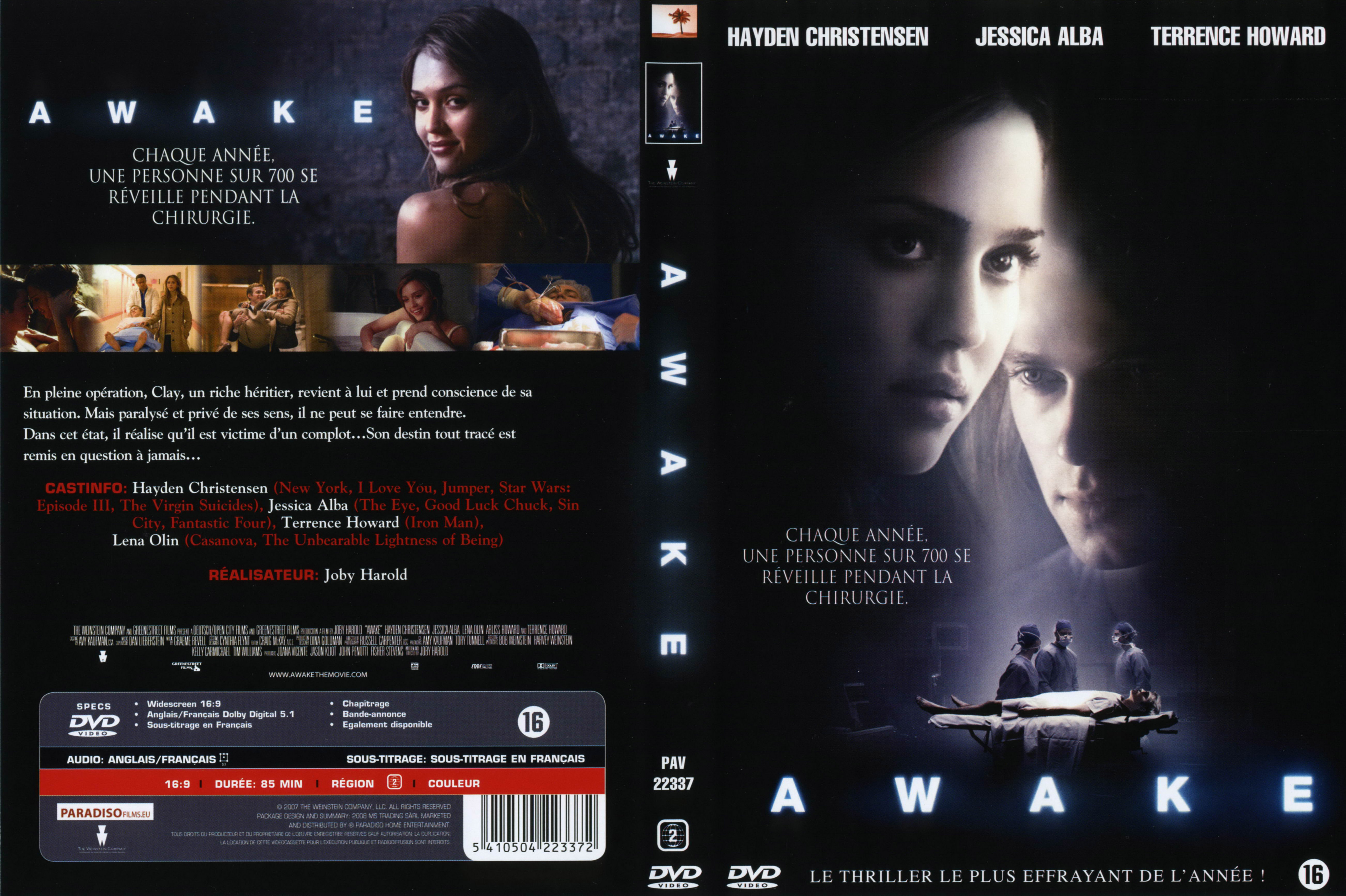 Jaquette DVD Awake v3