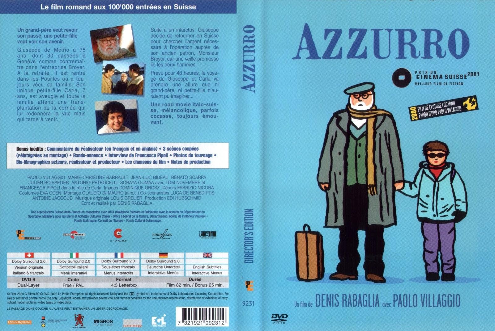 Jaquette DVD Azzurro