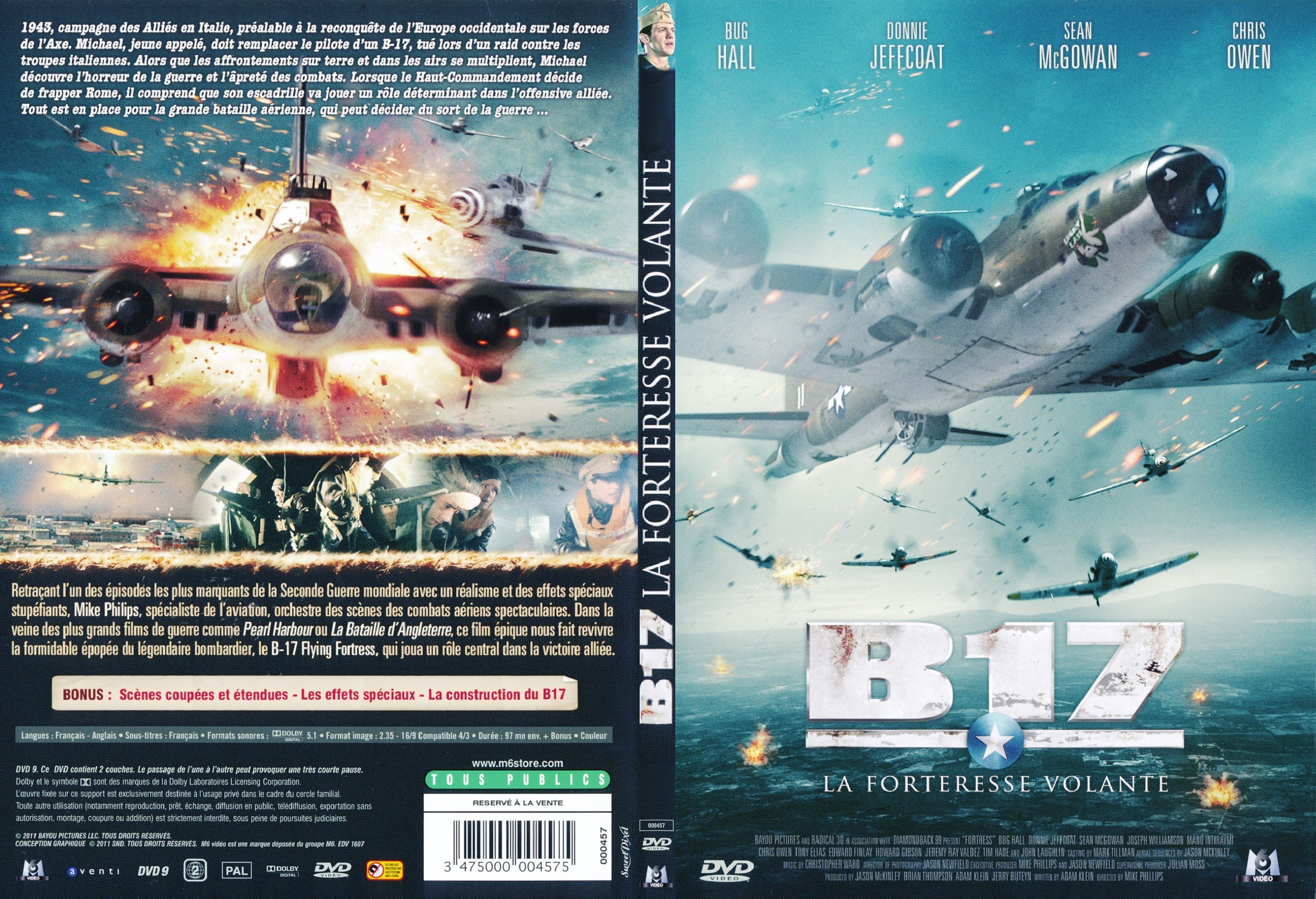 Jaquette DVD B-17 la forteresse volante - SLIM