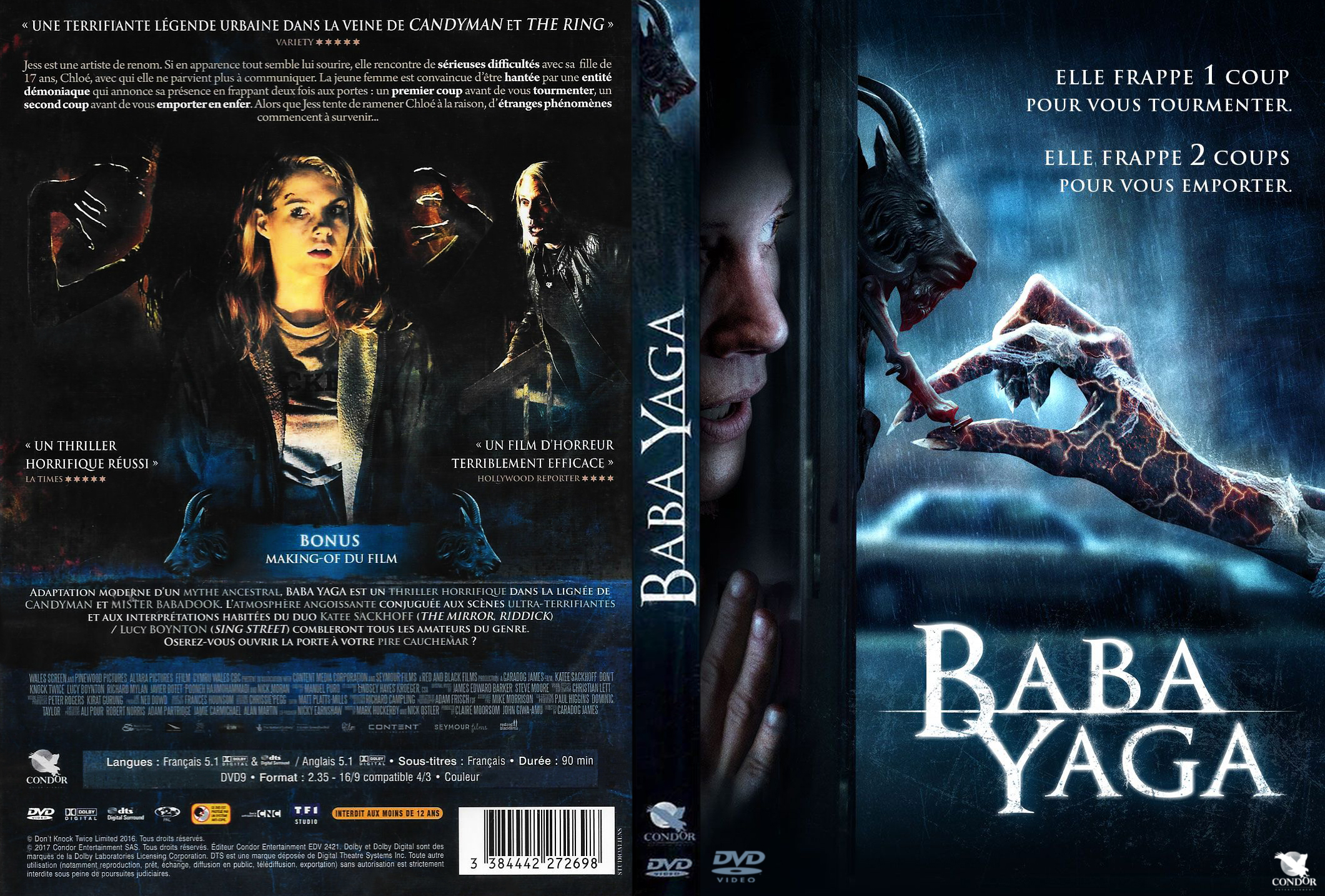Jaquette DVD Baba Yaga