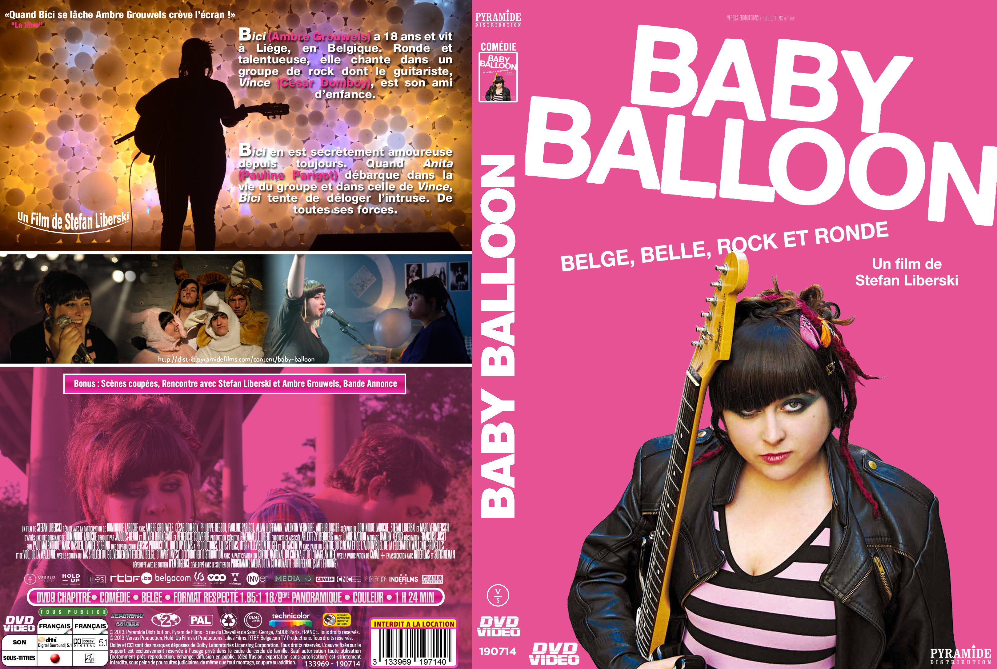 Jaquette DVD Baby Balloon custom