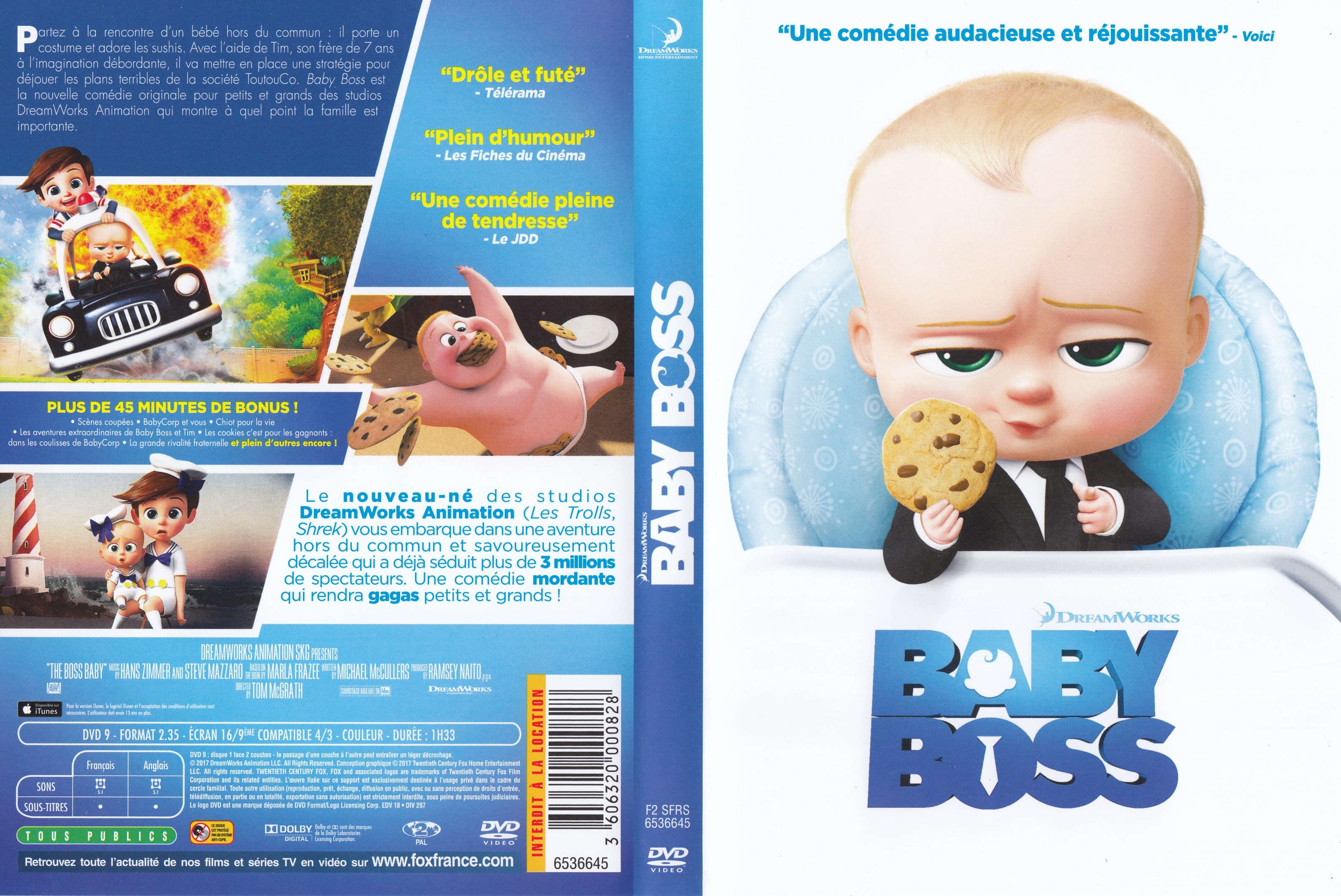 Jaquette DVD Baby Boss
