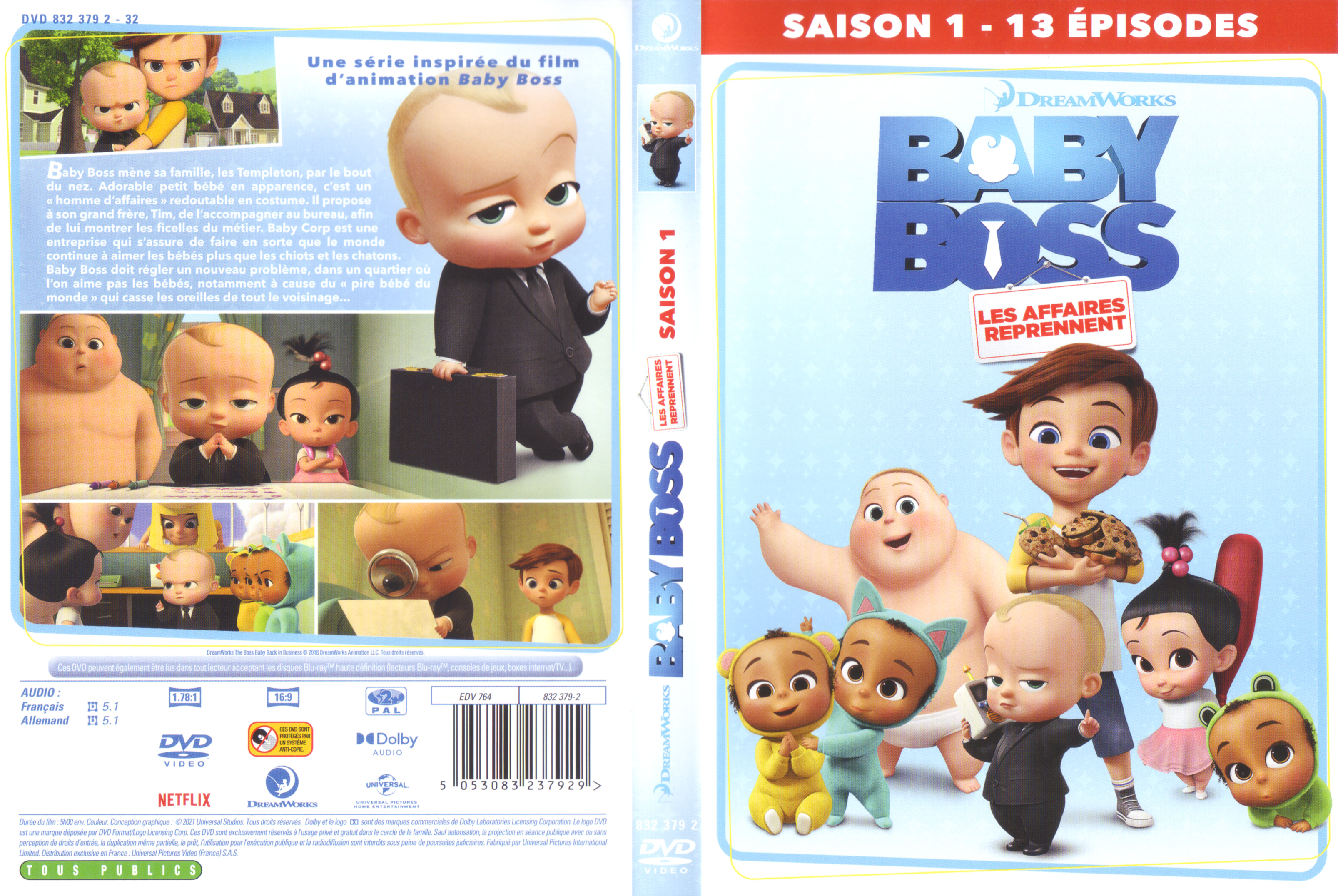 Jaquette DVD Baby Boss Les affaires reprennent Saison 1