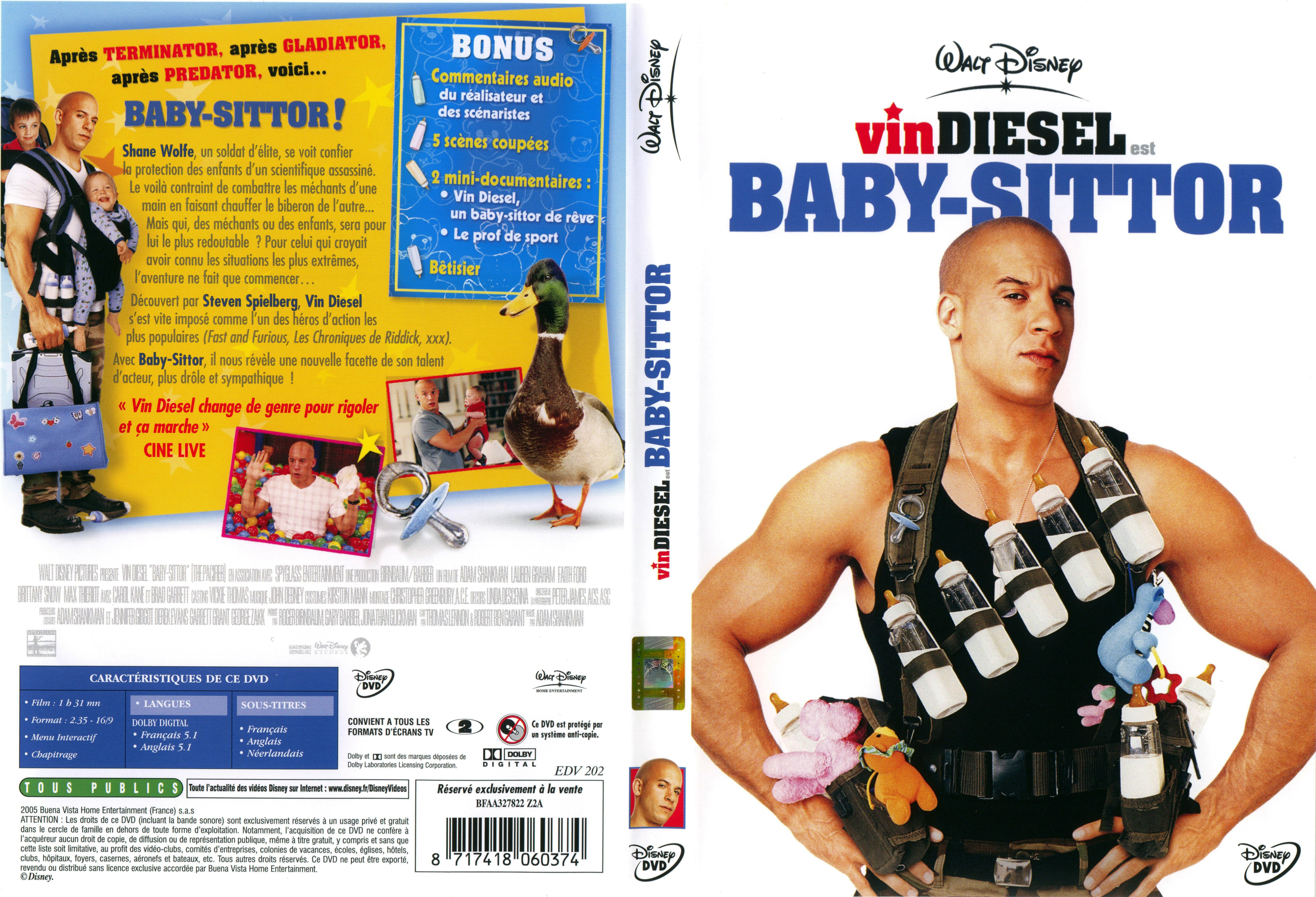 Jaquette DVD Baby-Sittor