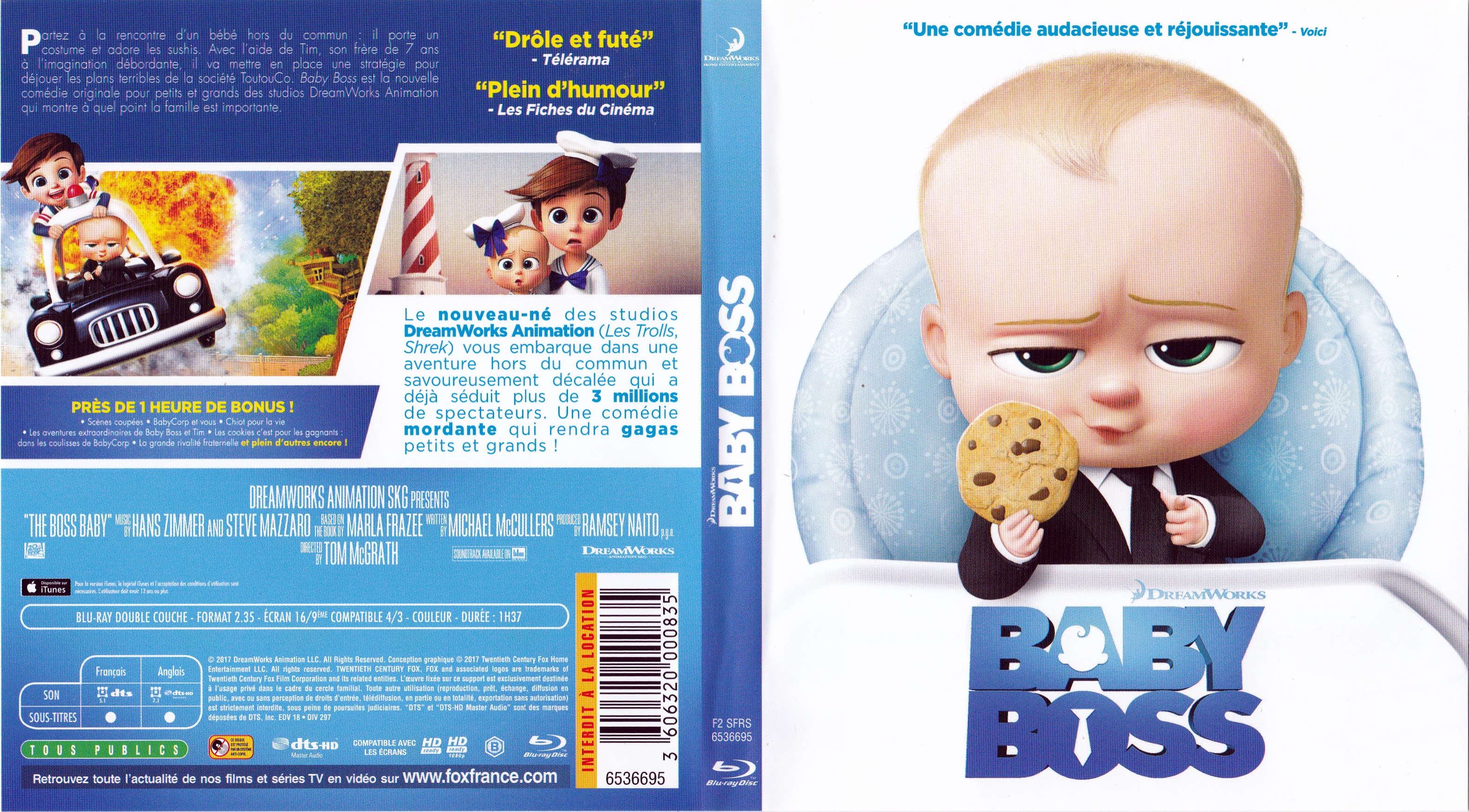 Jaquette DVD Baby boss (BLU-RAY)