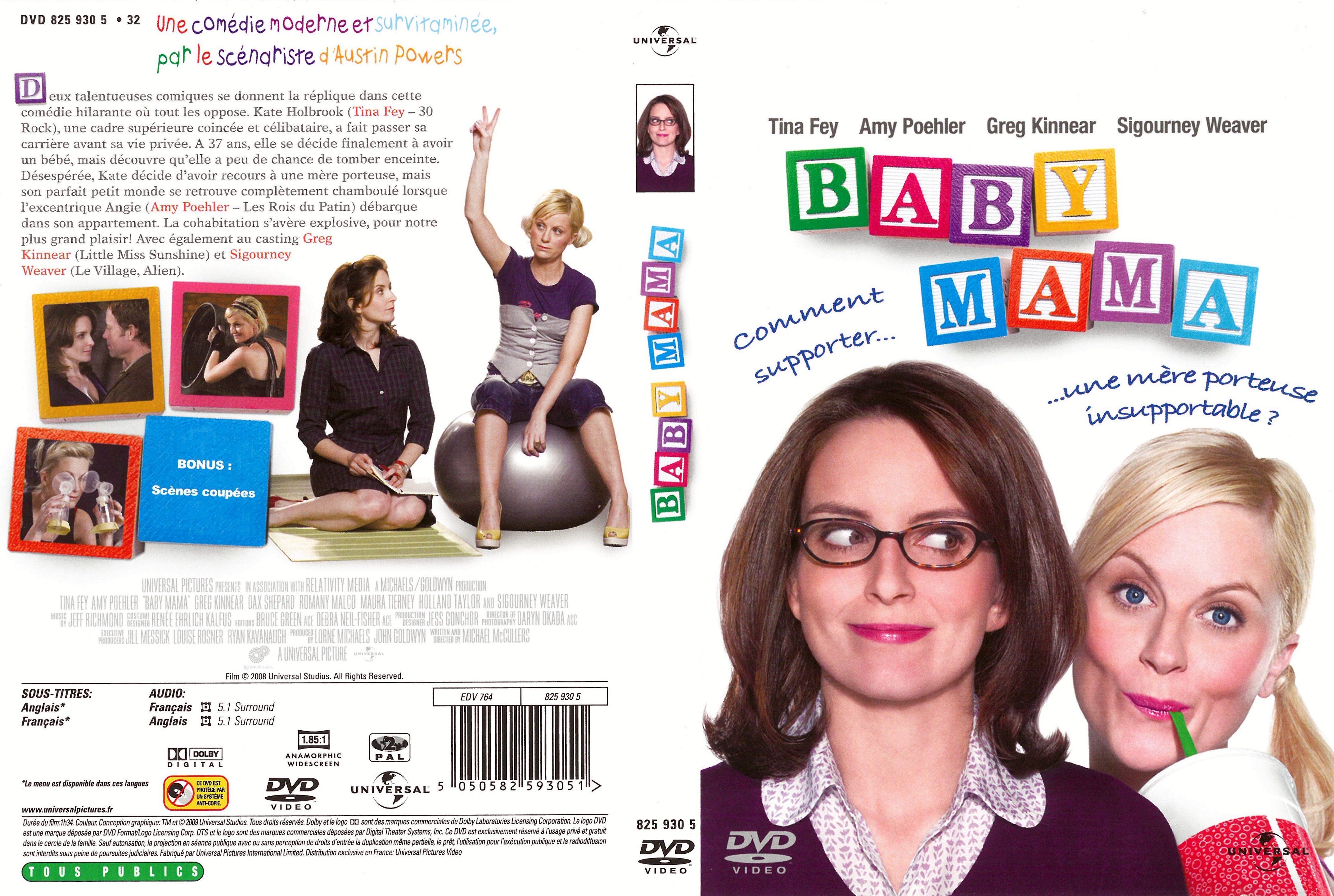 Jaquette DVD Baby mama