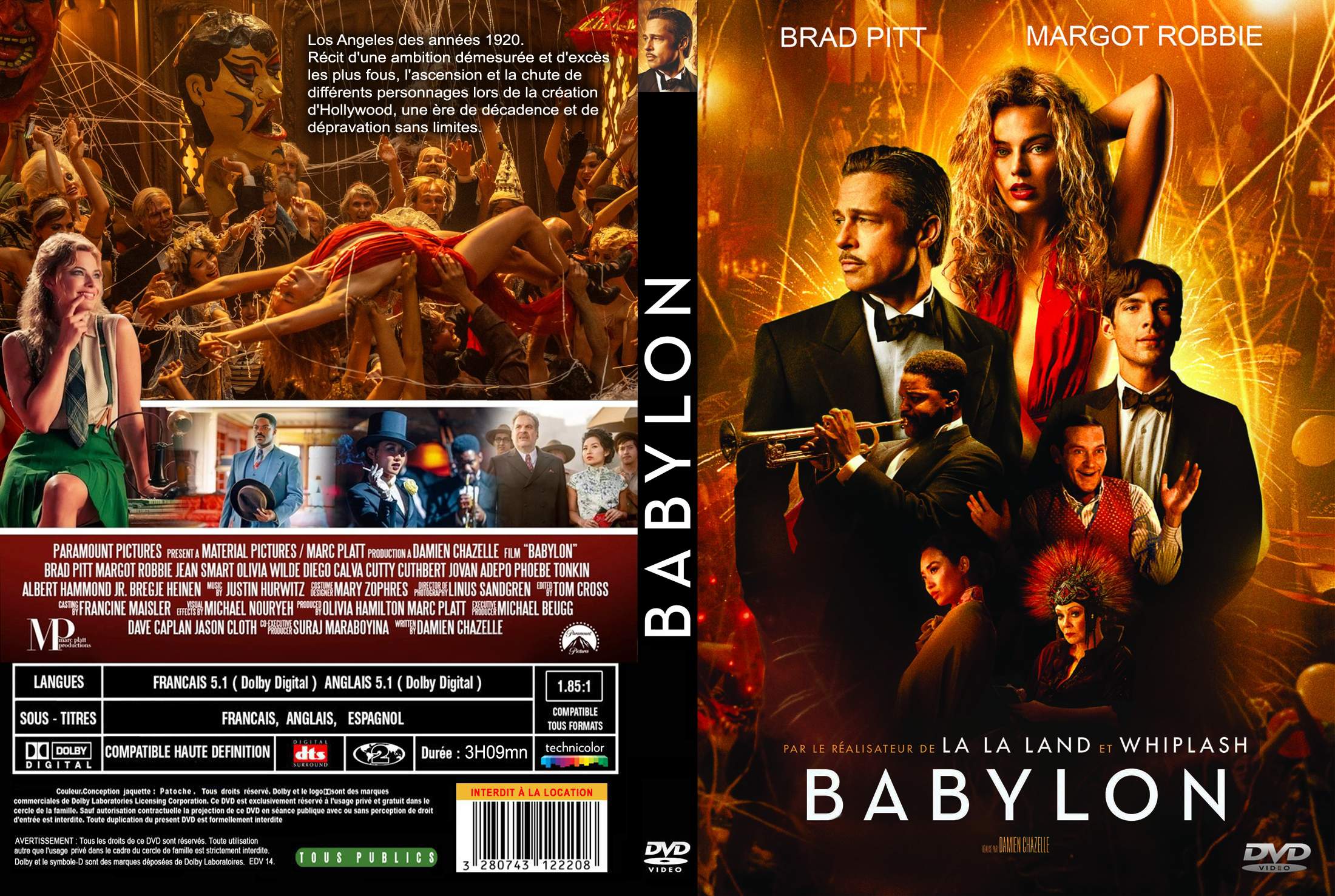Jaquette DVD Babylon custom