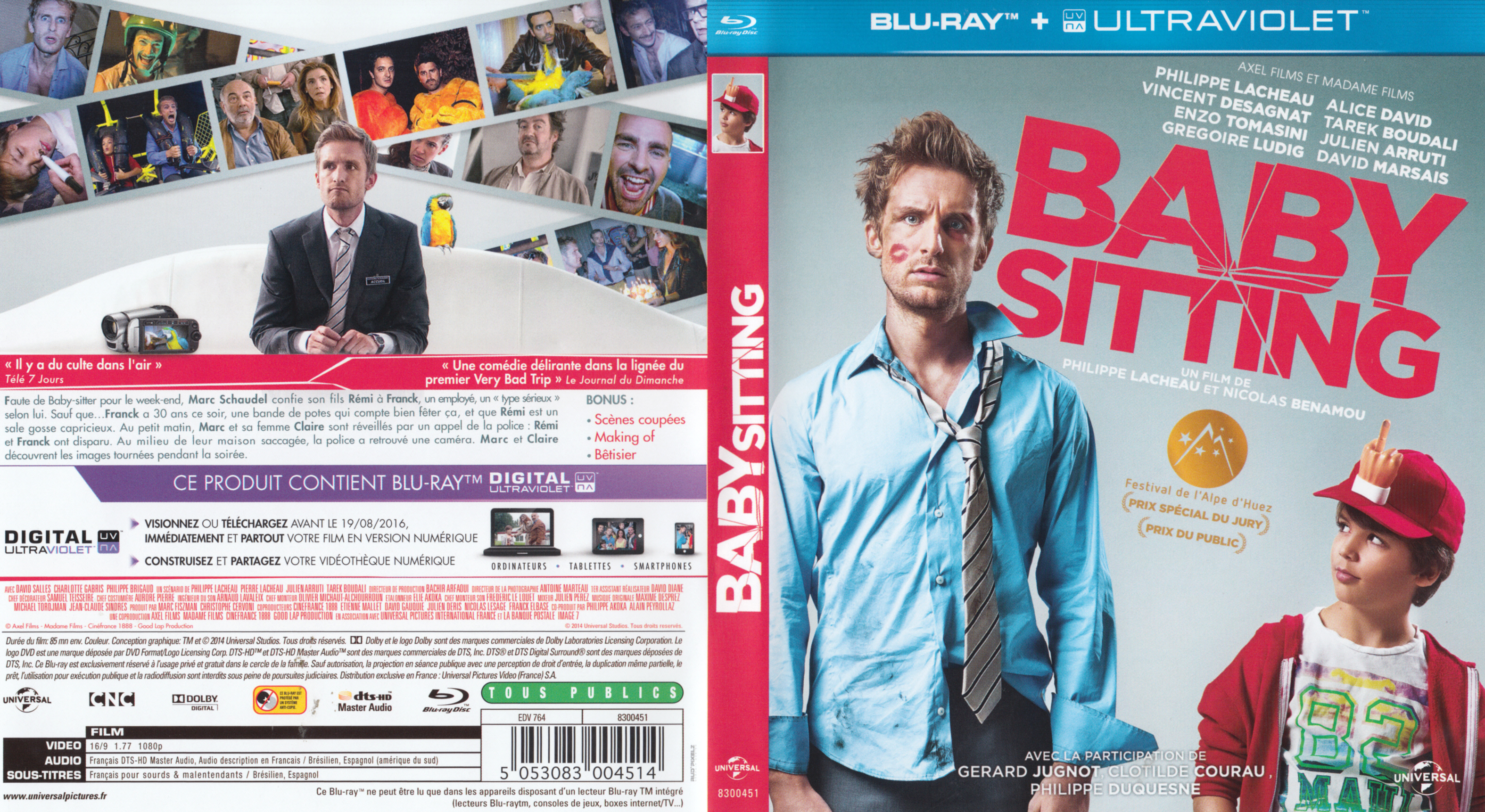 Jaquette DVD Babysitting (BLU-RAY)