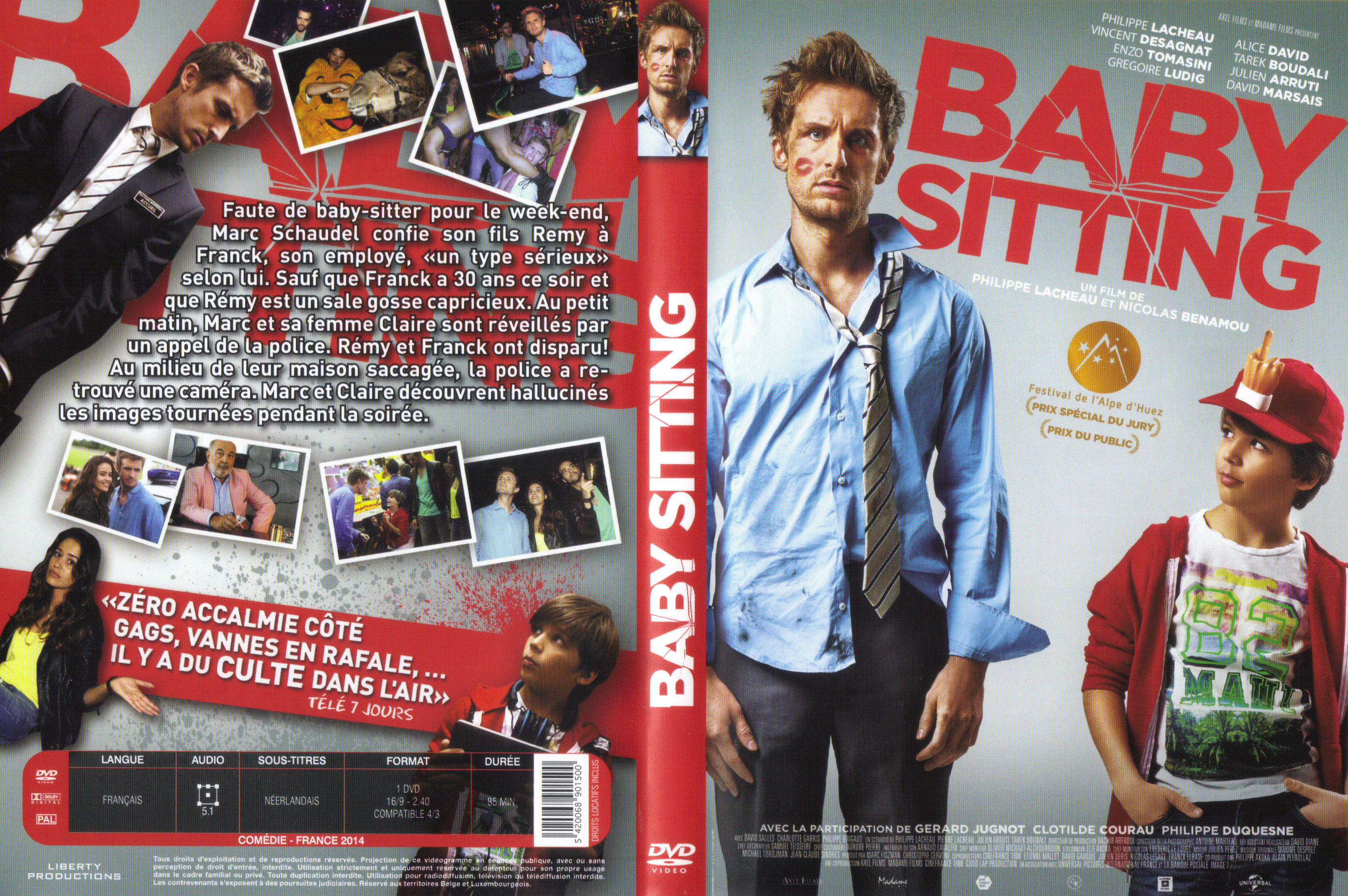 Jaquette DVD Babysitting v2